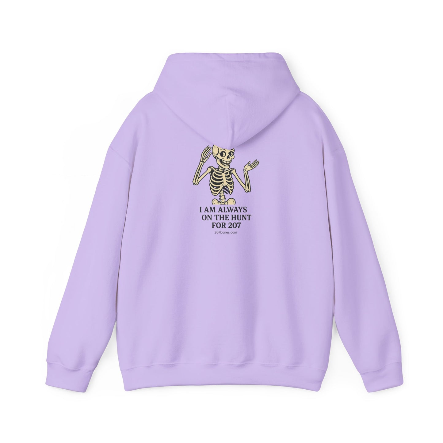 Stylish Unisex Hoodie with Playful Skeleton Design - Cozy, Casual, Perfect for All Seasons, Ideal Gift for Halloween and Trendy Wearers.