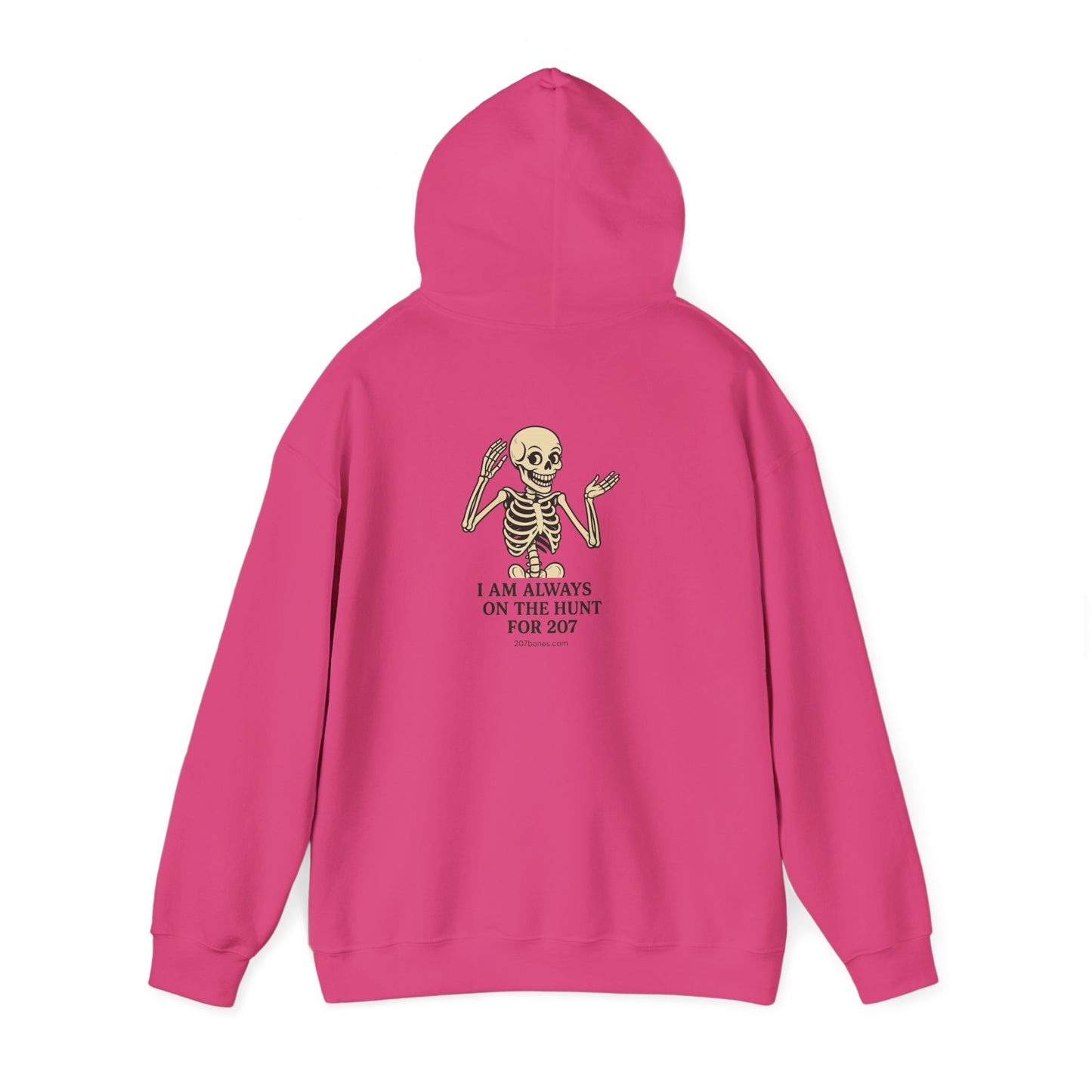 Stylish Unisex Hoodie with Playful Skeleton Design - Cozy, Casual, Perfect for All Seasons, Ideal Gift for Halloween and Trendy Wearers.