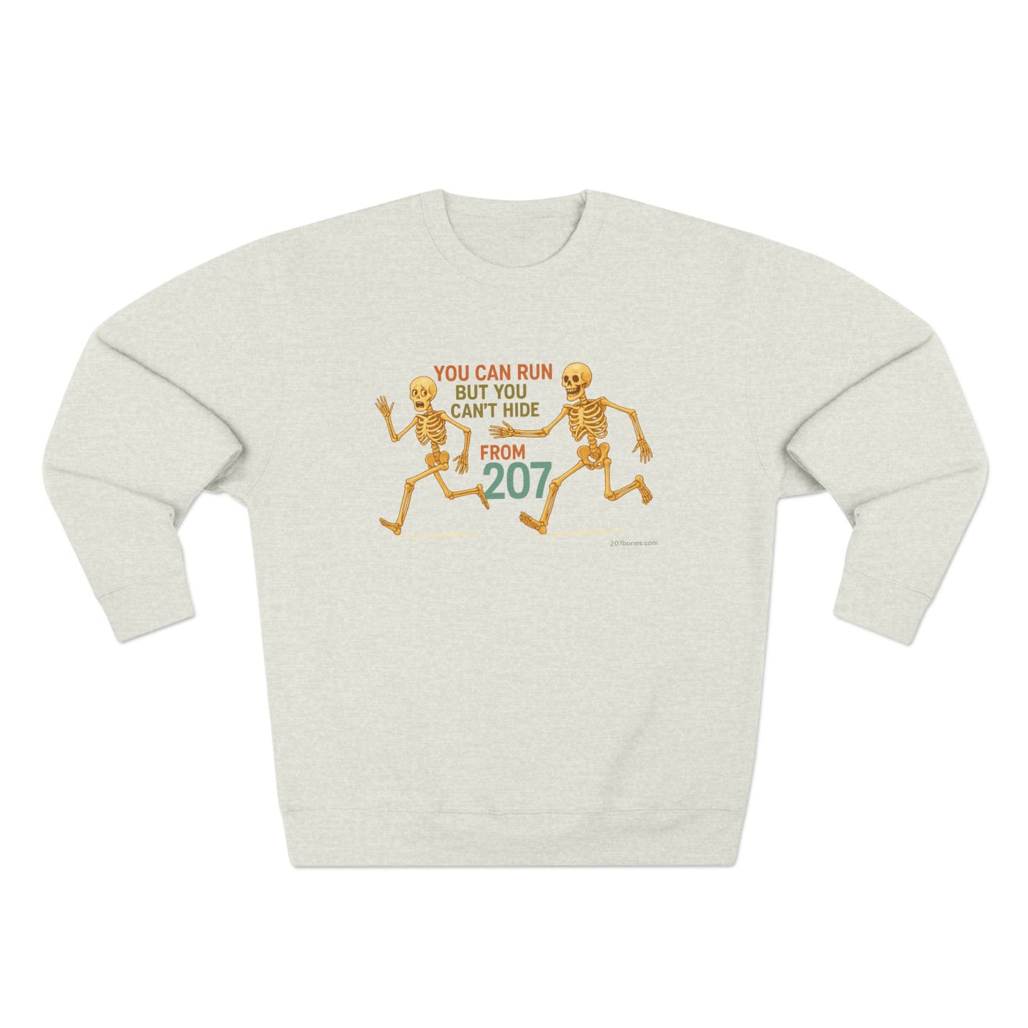Funny Skeleton Sweatshirt, Halloween Apparel, Unisex Crewneck, Gift for Fans, Humor Clothing, Spooky Season Gear