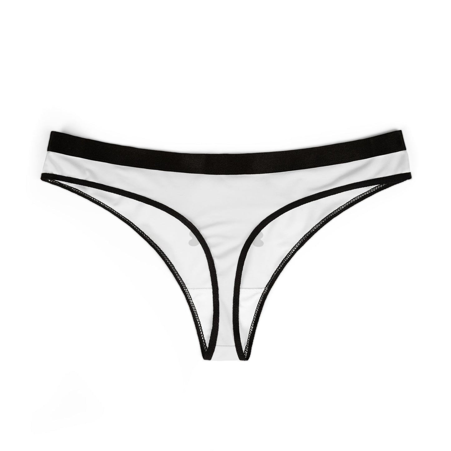 Cute Cartoon Smile Women's Thongs, Fun Undergarments, Playful Lingerie, Comfortable Everyday Use, Gift for Her, Quirky Intimates