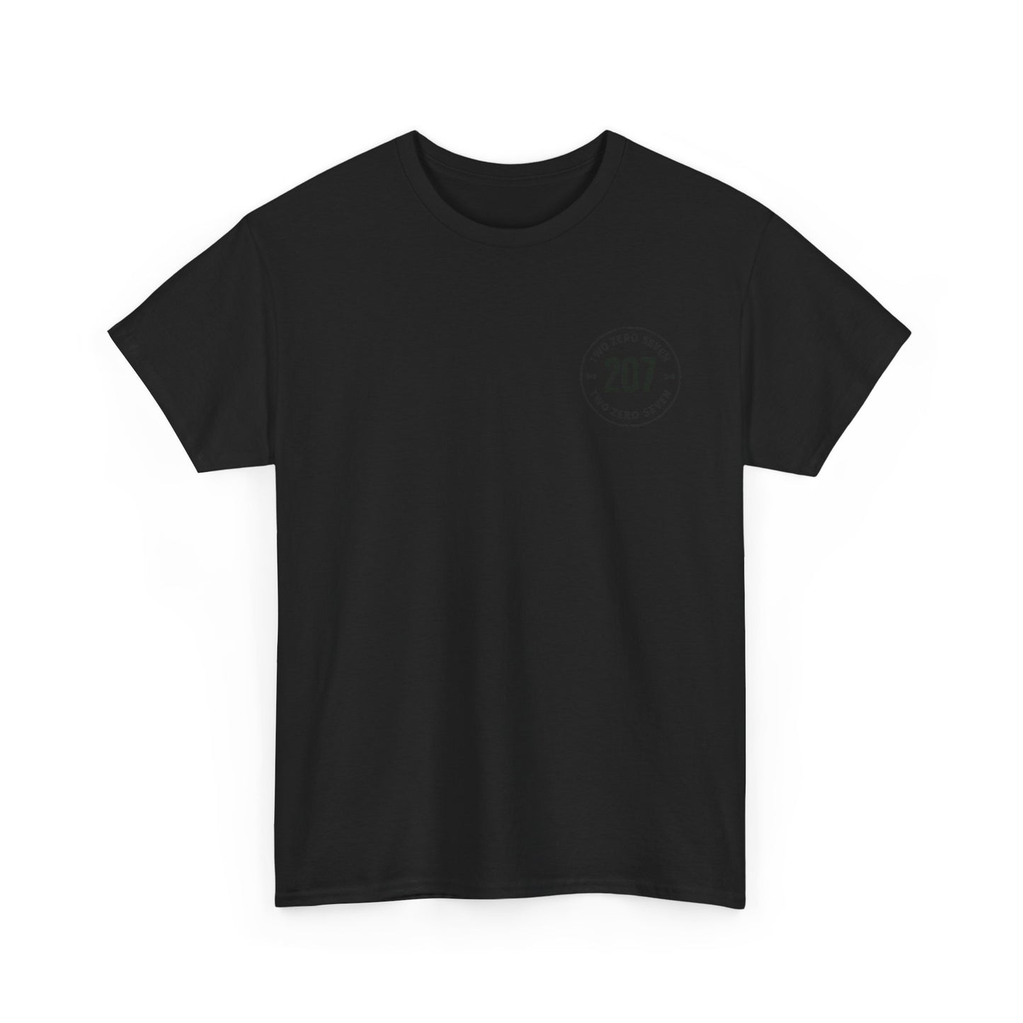 Unisex Heavy Cotton Tee - Bone of the Free, Home of the 207, American Spirit T-Shirt, Patriotic Tee, Casual Wear, Gift for Veterans