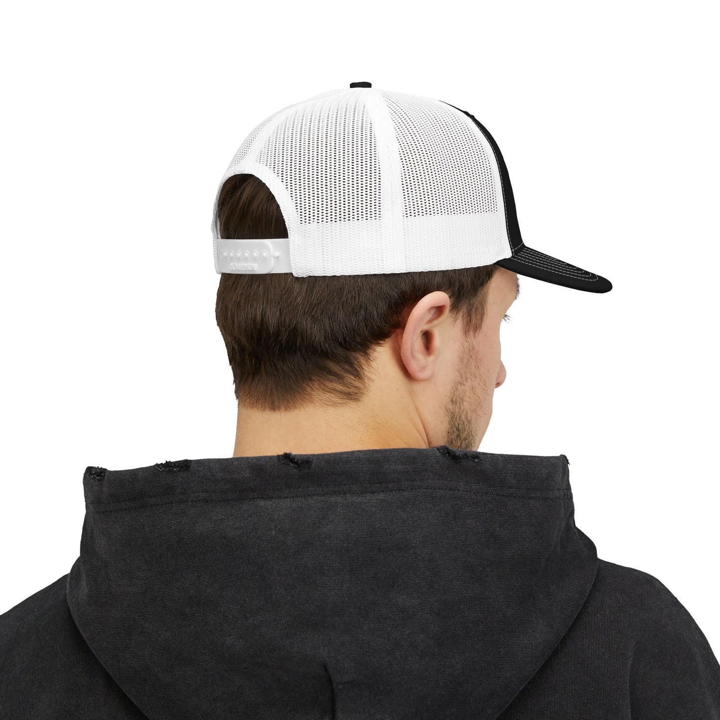 Stylish Embroidered Snapback Trucker Cap, Casual Summer Hat, Gift for Him/Her, Trendy Outdoor Headwear, Adjustable Sports Cap