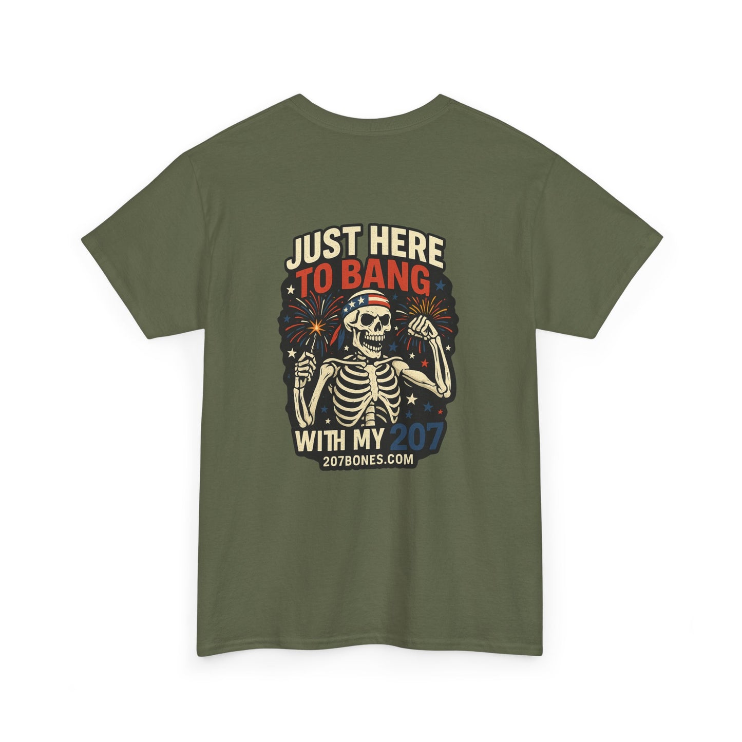 Fun Unisex Cotton Tee - Skeleton Graphic, Casual Wear, Halloween Party Shirt, Gift for Friends, Summer Essentials