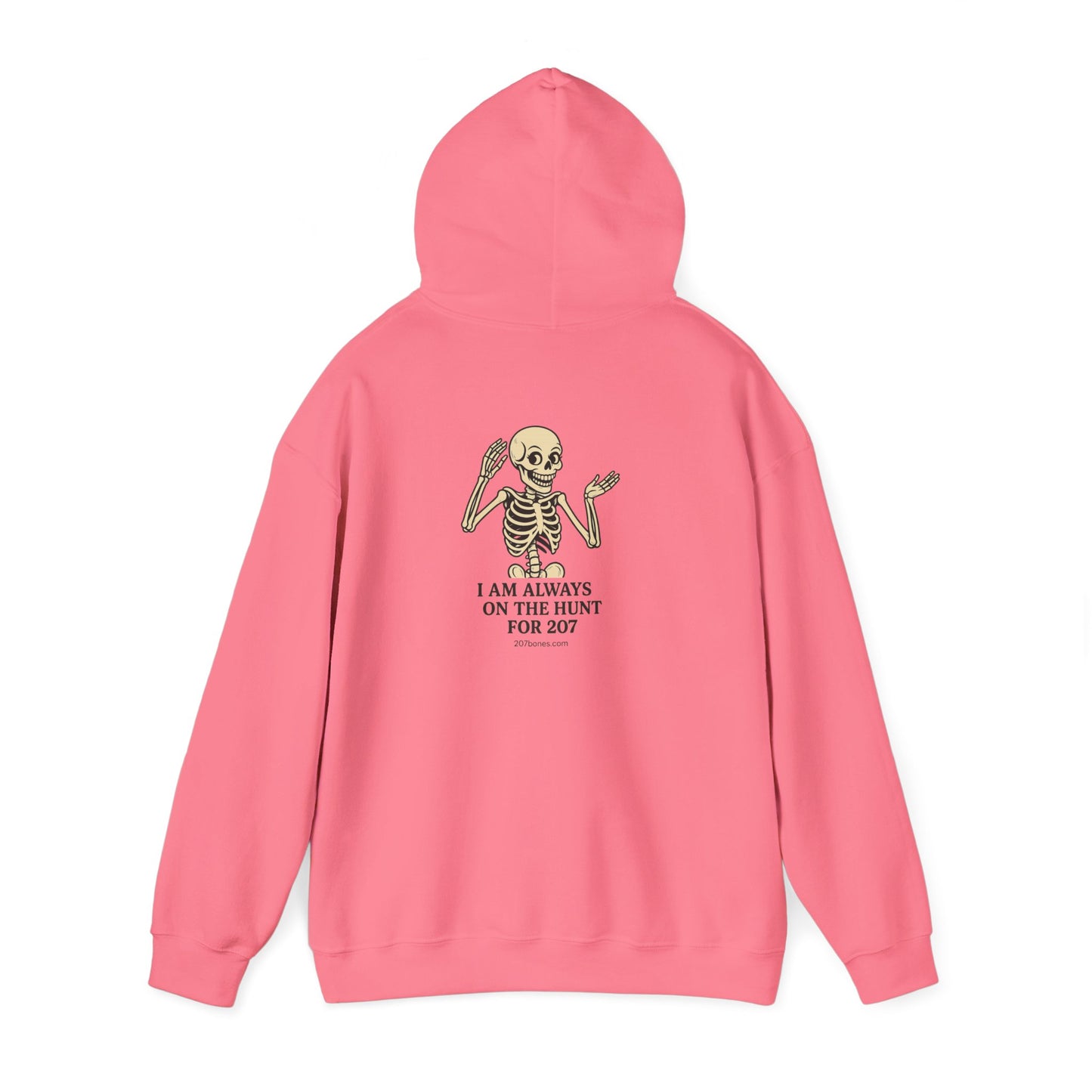 Stylish Unisex Hoodie with Playful Skeleton Design - Cozy, Casual, Perfect for All Seasons, Ideal Gift for Halloween and Trendy Wearers.