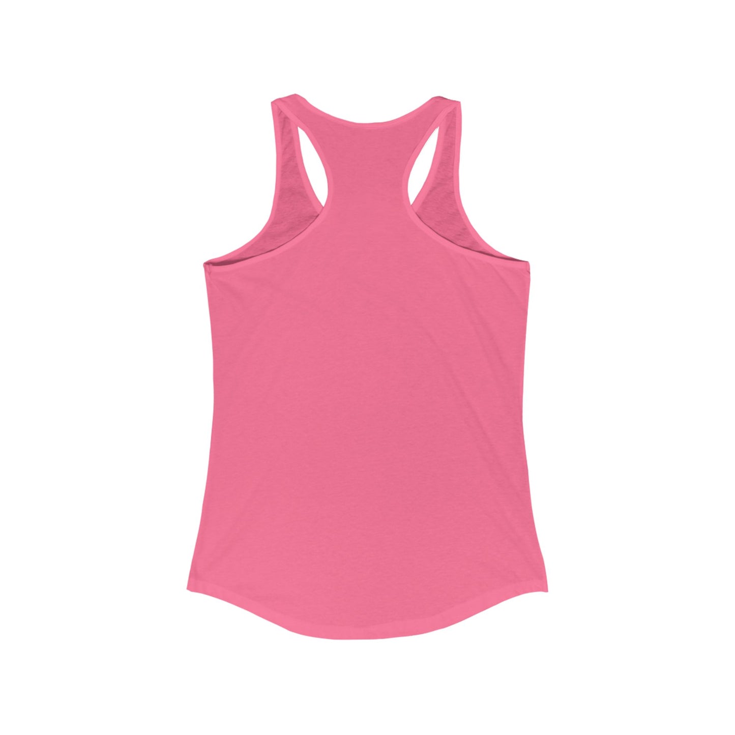I Never Say No Racerback Tank Top - Fun Women's Workout Shirt, Casual Gym Wear, Fitness Gift, Summer Top