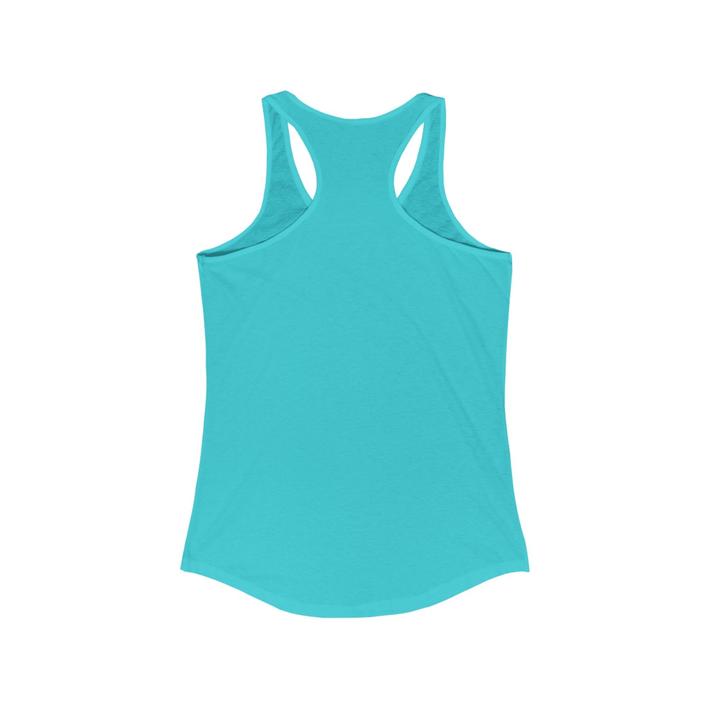 I Never Say No Racerback Tank Top - Fun Women's Workout Shirt, Casual Gym Wear, Fitness Gift, Summer Top