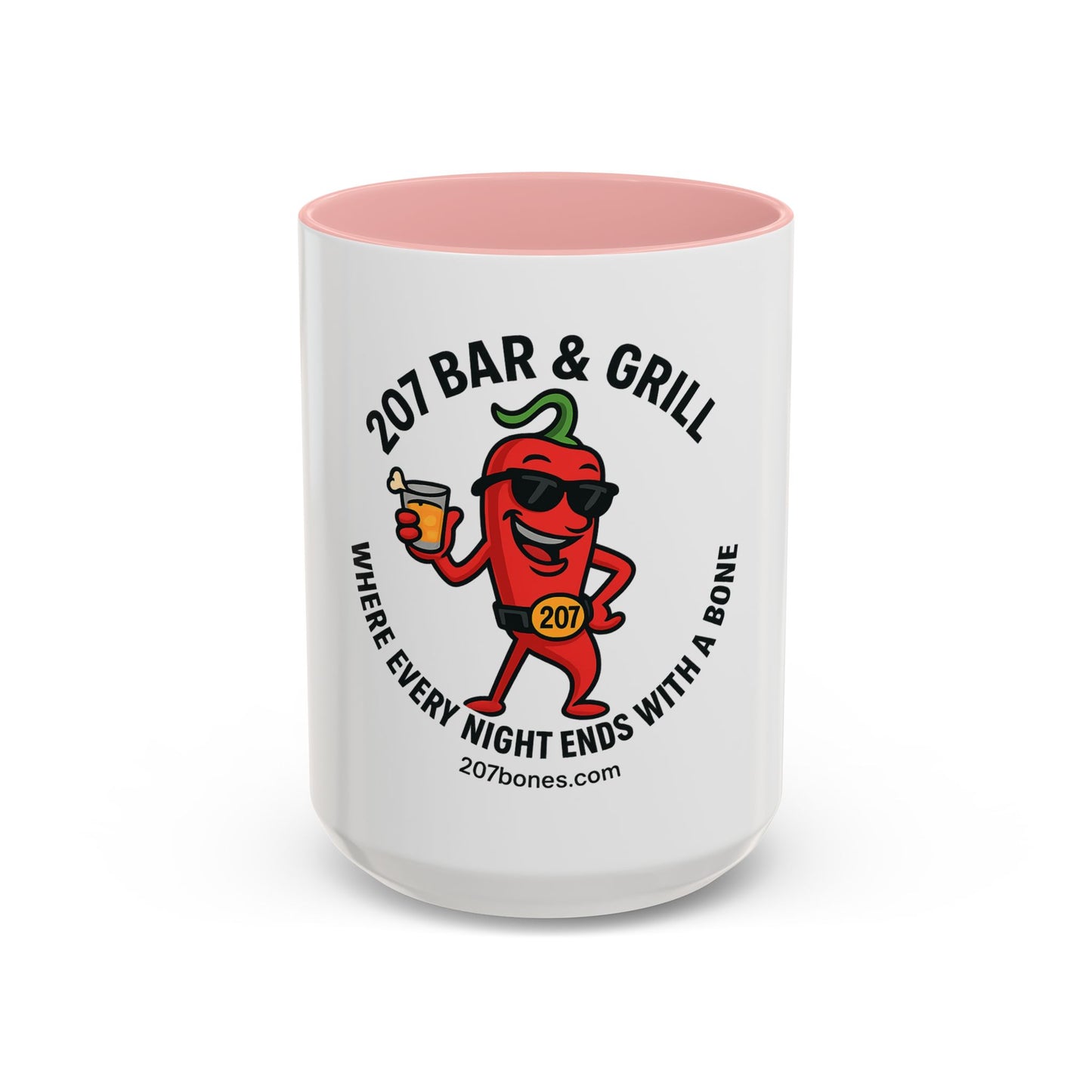 Fun Chili Pepper Accent Coffee Mug - Perfect for Bars, Cooking Gifts, Kitchen Decor, Party Favors, and Casual Gatherings