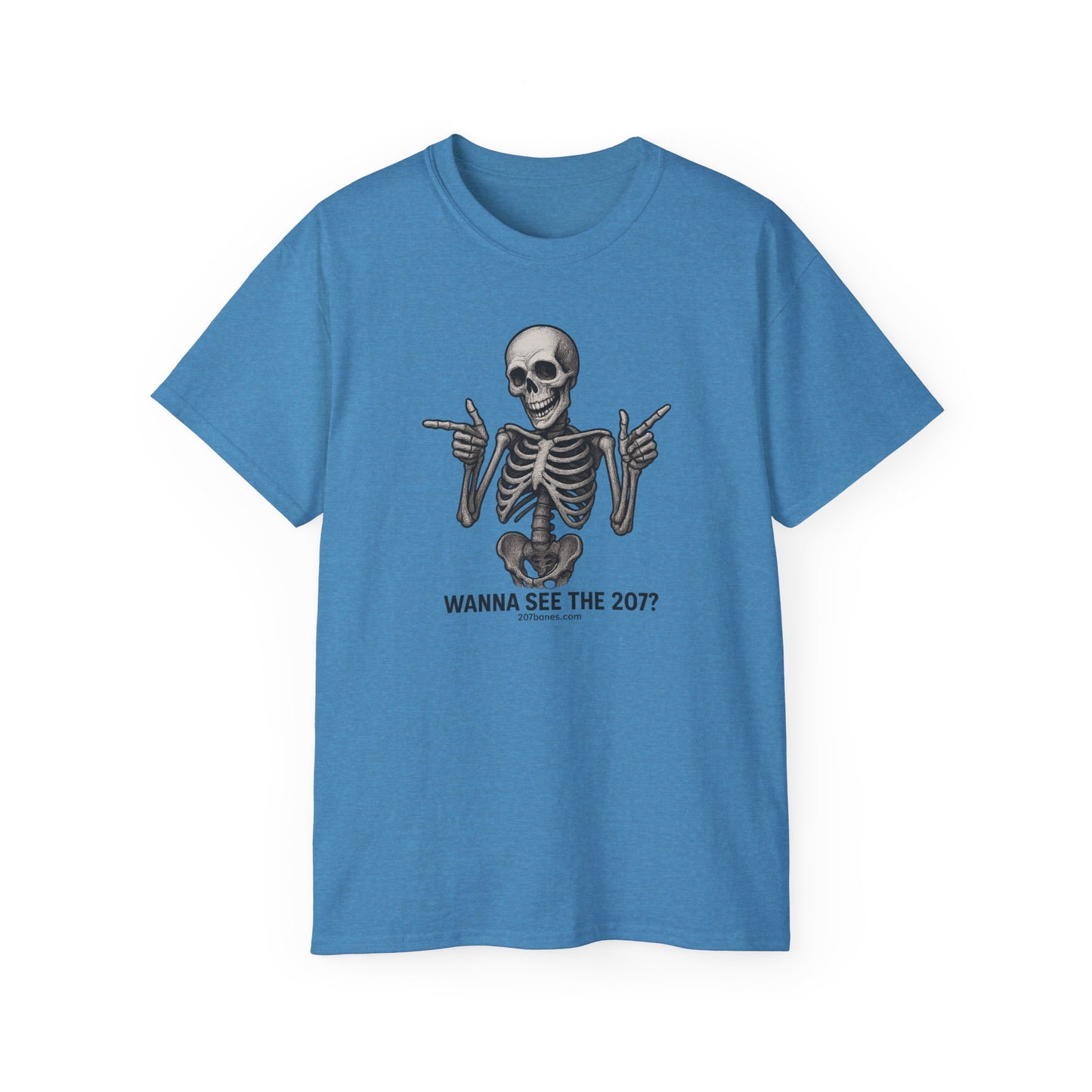 Skeleton Humor Tee: Perfect for Halloween, Parties, Birthdays, Casual Outfits, Gifts