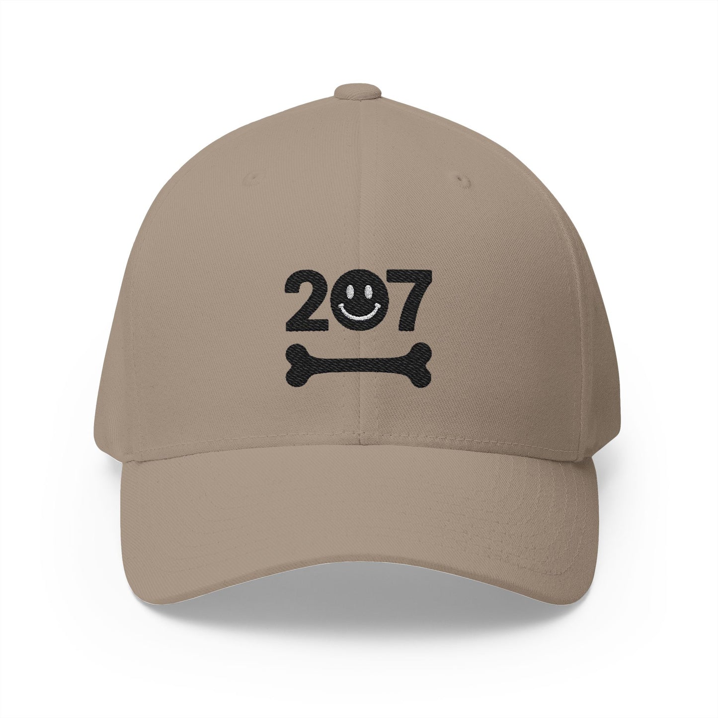 Smiley Bone Cap, Embroidered Baseball Hat for Dog Lovers, Casual Summer Accessory, Gift for Pet Owners, Trendy Dad Hat