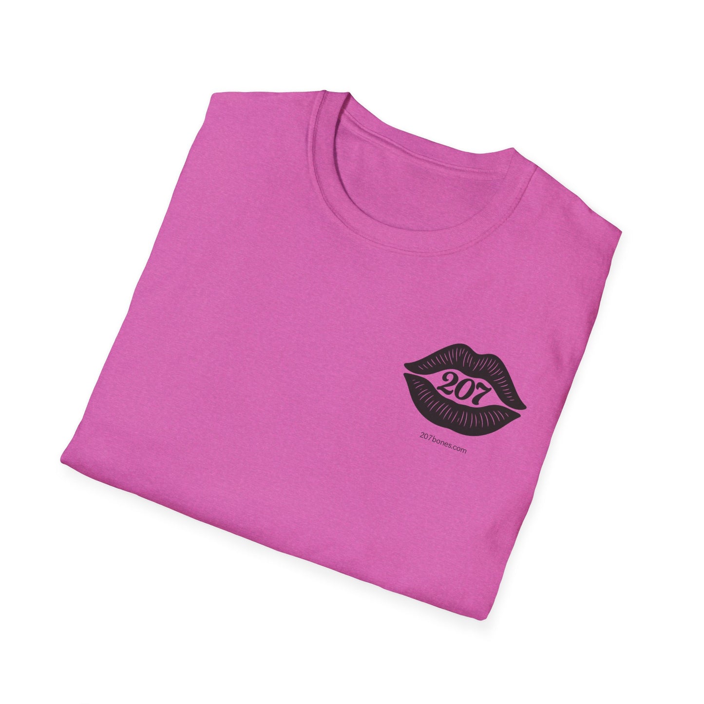 Romantic Unisex T-Shirt with Skeleton and Lips Design, Fun Couples Tee, Date Night Outfit, Halloween Costume, Unique Gift