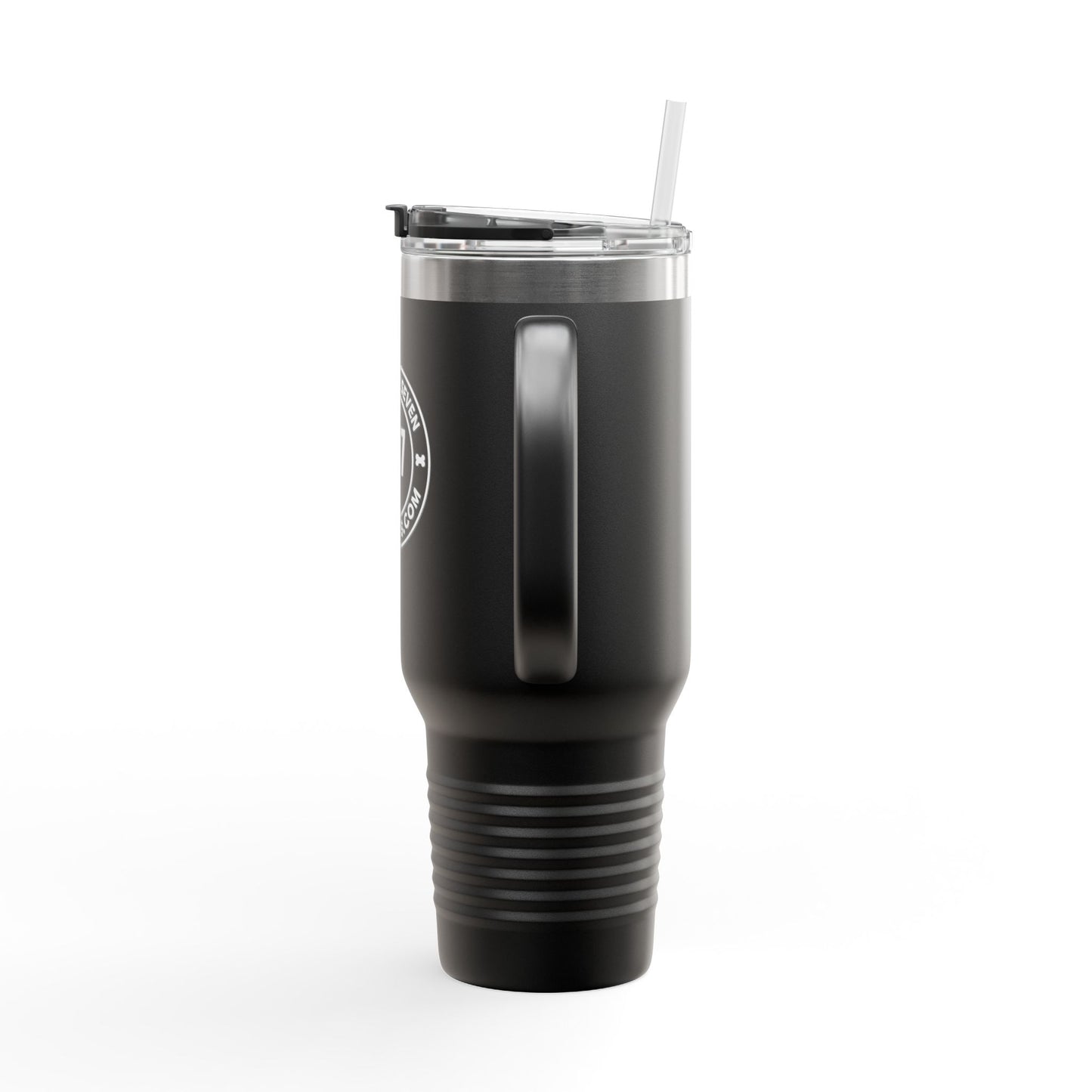 207 Bones - Black Insulated Travel Mug - 40oz, Perfect for Coffee Lovers