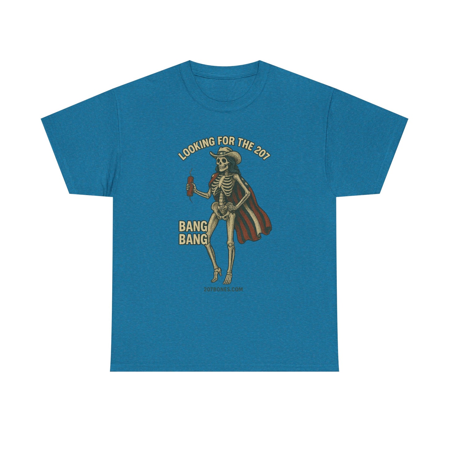 Spooky Skeleton Tee, Halloween Shirt, Unisex Graphic Tee, Casual Wear, Quirky Apparel, Fun Gift for Any Occasion