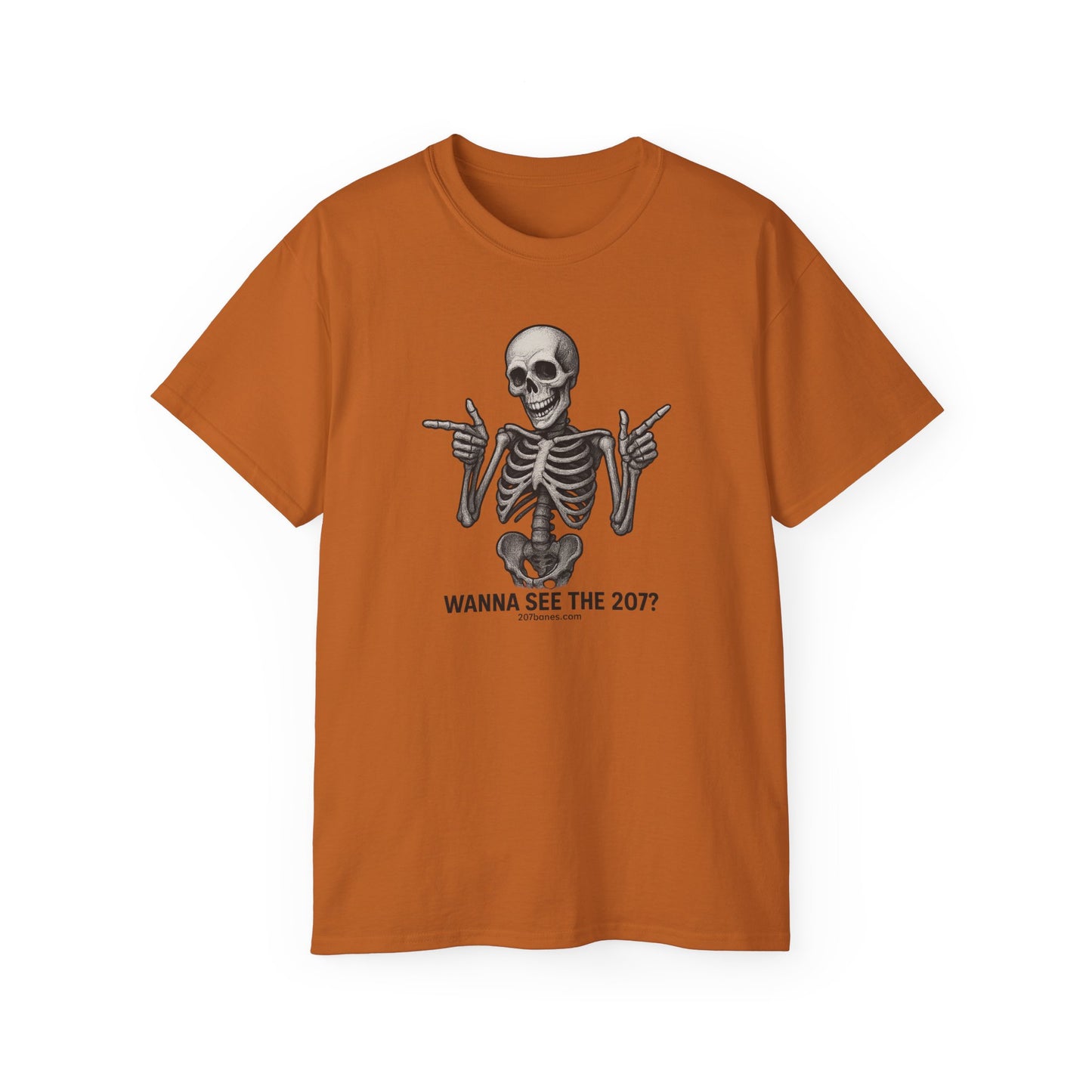 Skeleton Humor Tee: Perfect for Halloween, Parties, Birthdays, Casual Outfits, Gifts