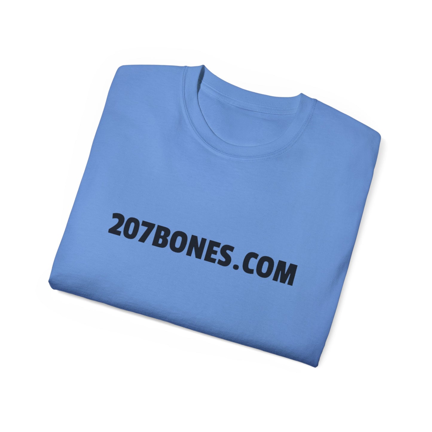Custom Graphic Tee, Unisex Cotton T-Shirt, Casual Wear, Gift for Friends, Everyday Style, 207BONES.COM Design