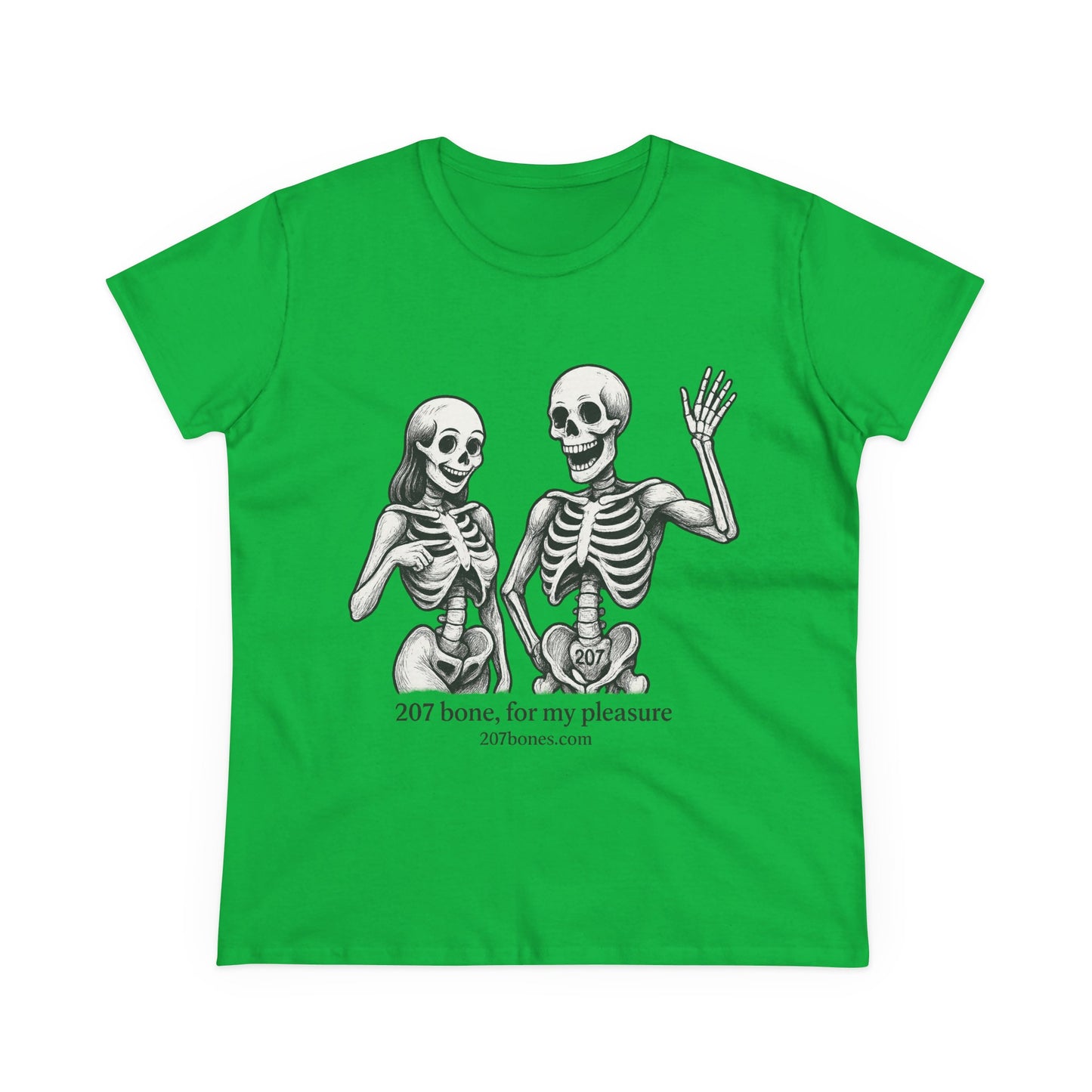 Funny Skeleton Graphic Tee, Halloween Shirt, Quirky Women's Top, Casual Everyday Wear, Gift for Friends