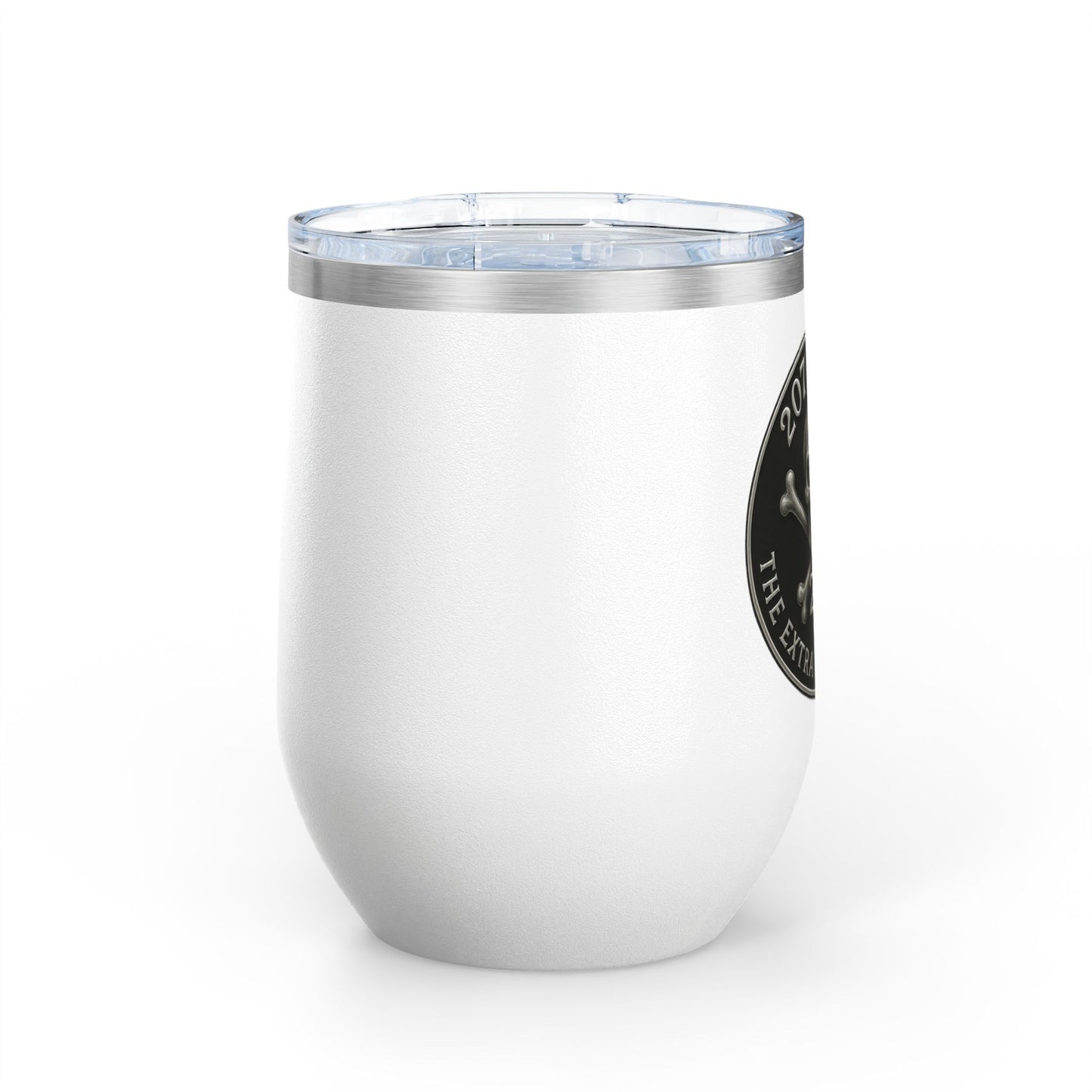Skull Wine Tumbler, 12oz - Perfect for Parties, Gifts, Camping, 207 Club Inspired, Unique Drinkware