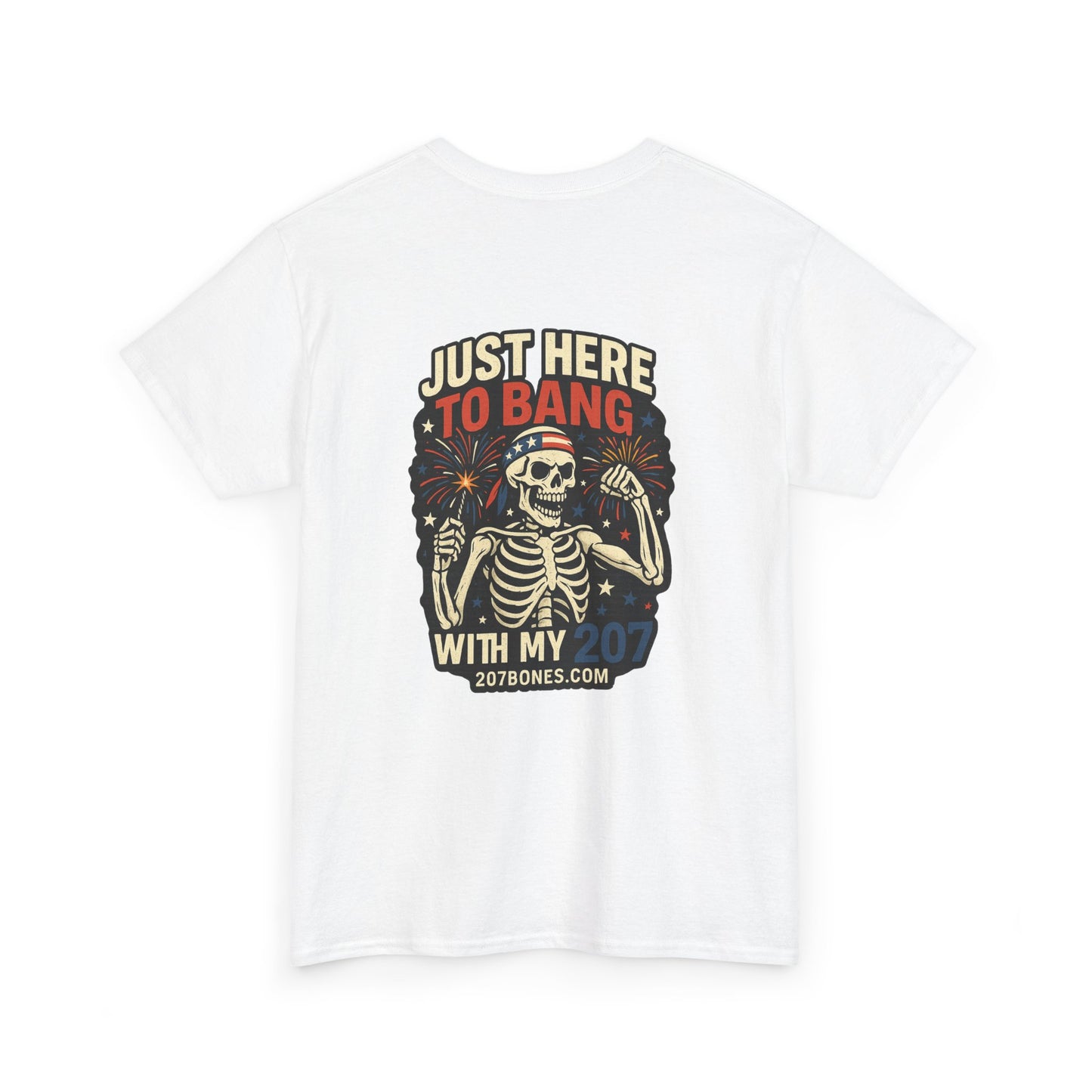 Fun Unisex Cotton Tee - Skeleton Graphic, Casual Wear, Halloween Party Shirt, Gift for Friends, Summer Essentials