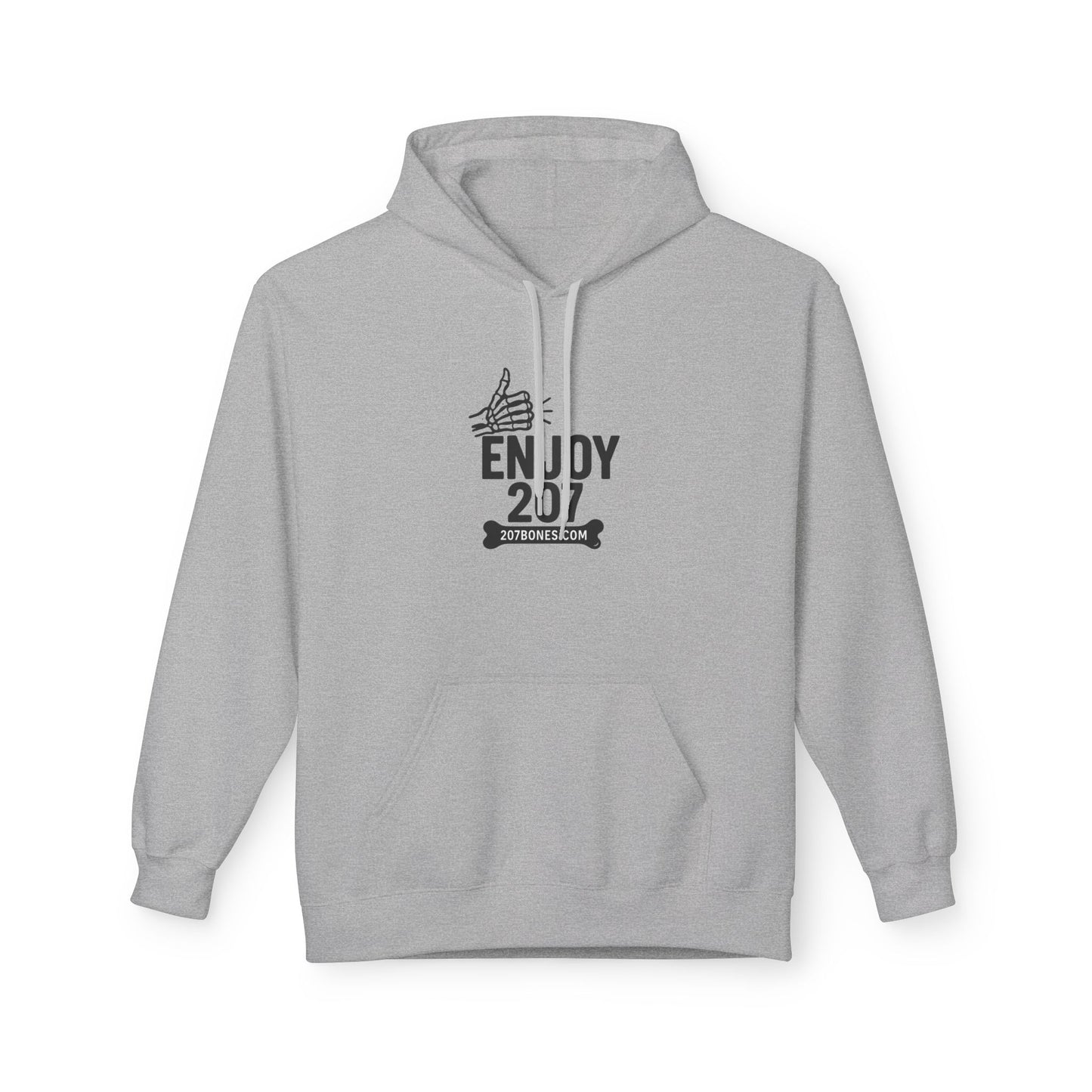 Enjoy 2017 Unisex Fleece Hoodie, Comfortable Gift, Casual Wear, Party Outfit, Cozy Layering Piece, Birthday Gift