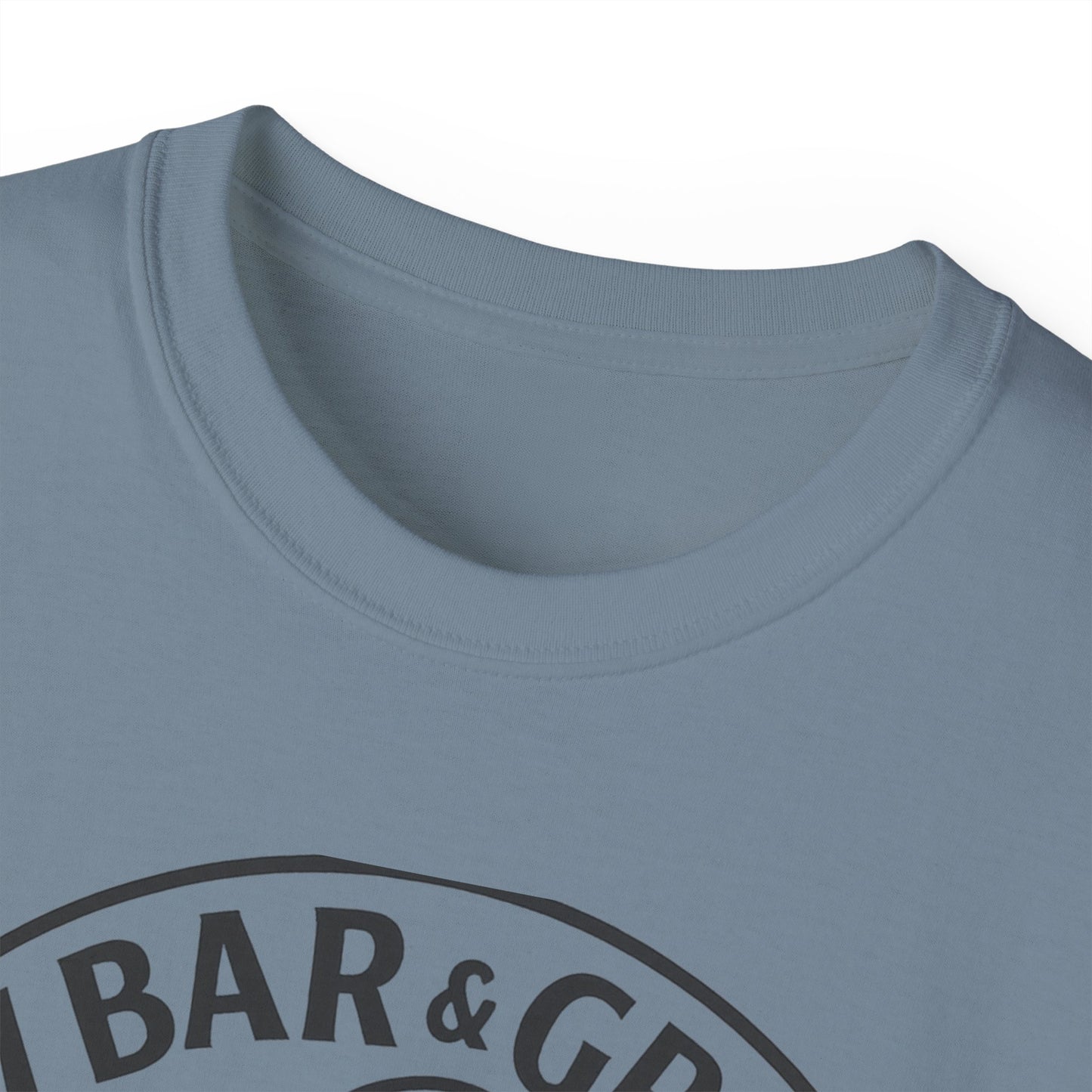 Skeleton Bar & Grill Tee, Fun Unisex Cotton T-Shirt for Halloween, Party Wear, Gift Idea, Casual Outfit