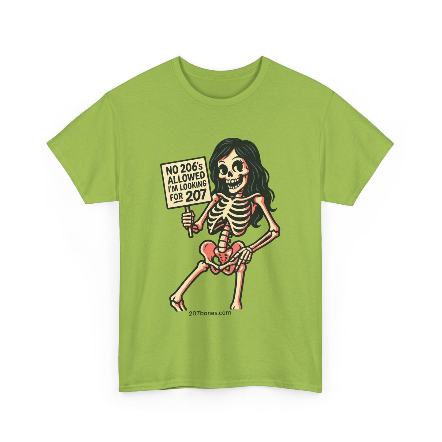 Skeleton Protest Unisex Tee - Fun Graphic T-Shirt for Halloween, Casual Wear, Gift for Friends, Vintage Style, Statement Shirt