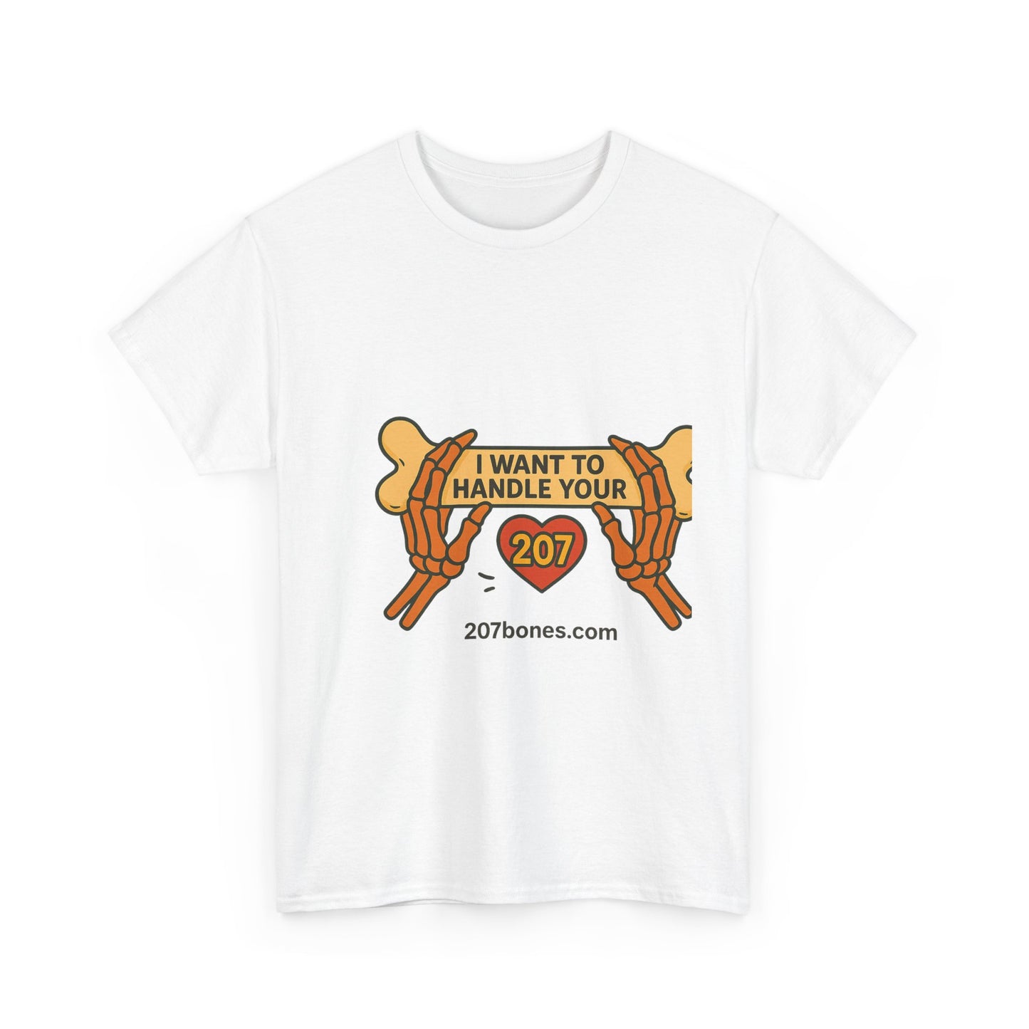 Playful Pet-Themed Tee: 'I Want to Handle Your Bones' Unisex T-Shirt, Dog Lovers Gift, Casual Wear, Fun Animal T-Shirt, Birthday Gift