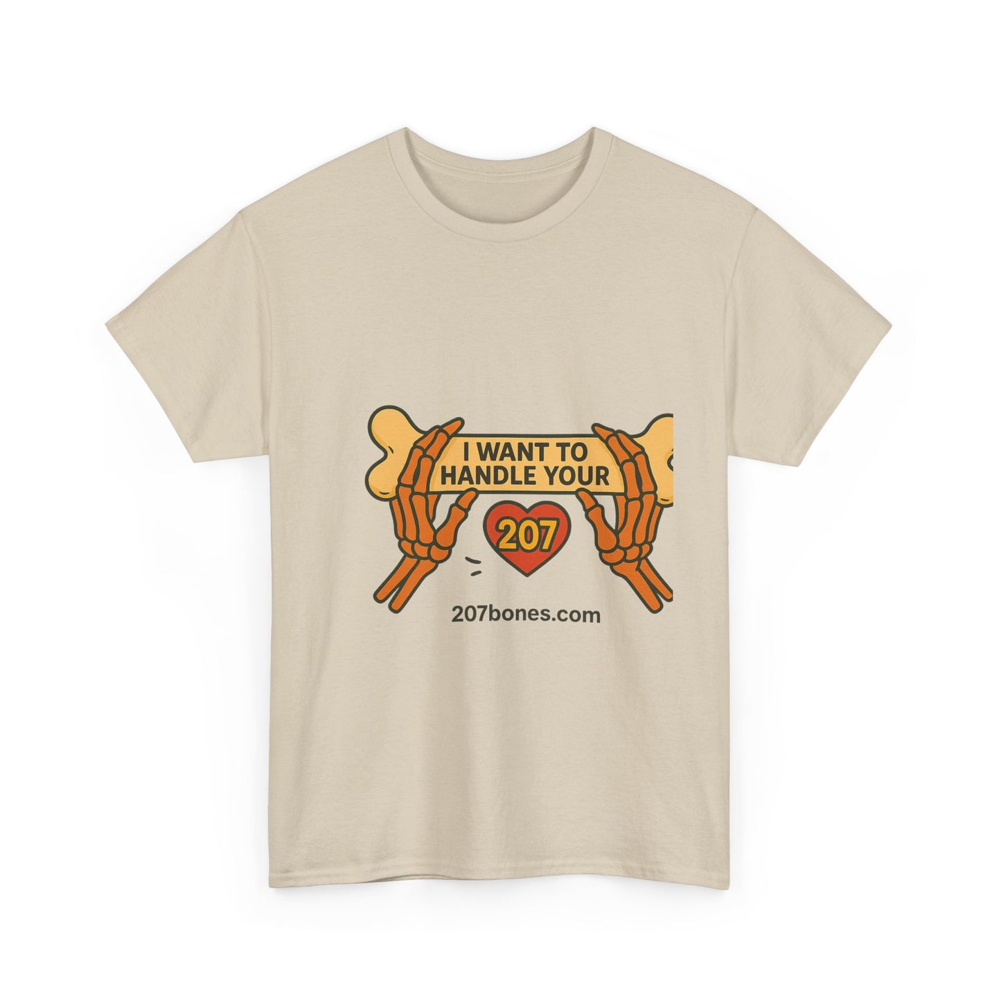 Playful Pet-Themed Tee: 'I Want to Handle Your Bones' Unisex T-Shirt, Dog Lovers Gift, Casual Wear, Fun Animal T-Shirt, Birthday Gift