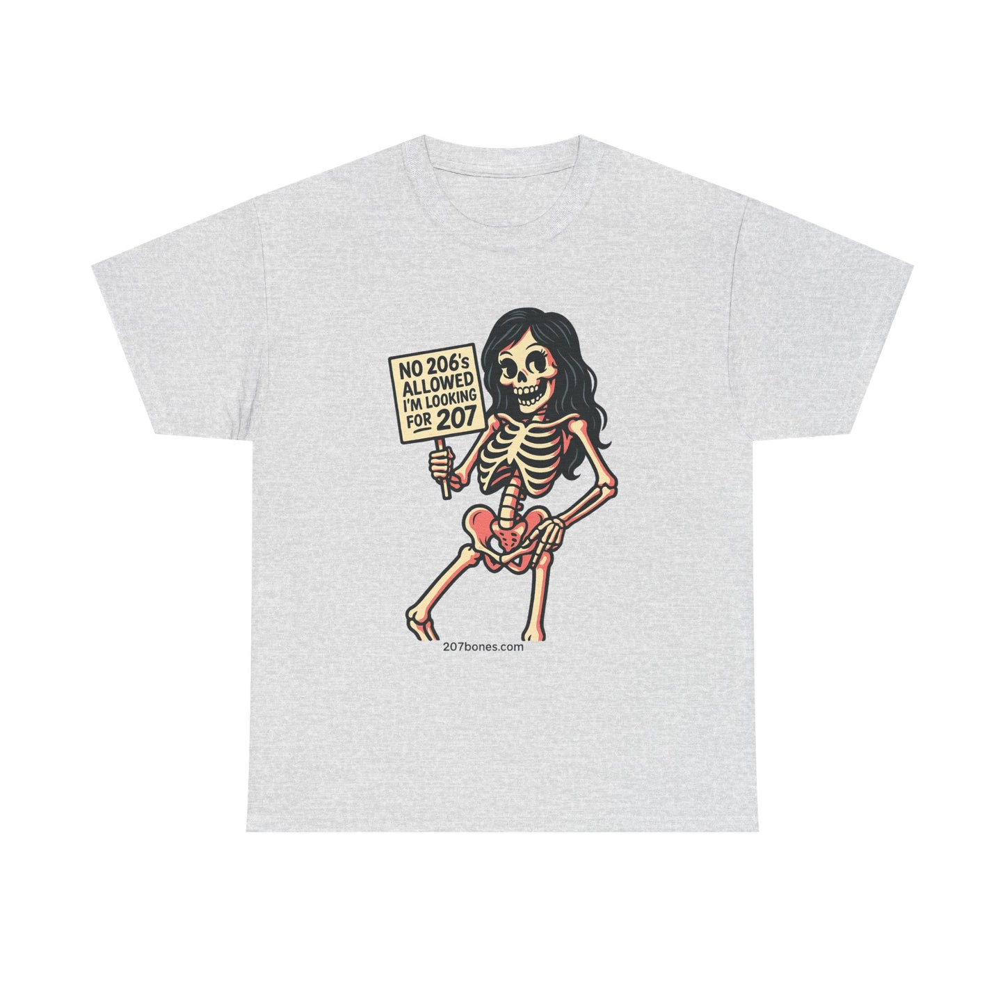 Skeleton Protest Unisex Tee - Fun Graphic T-Shirt for Halloween, Casual Wear, Gift for Friends, Vintage Style, Statement Shirt