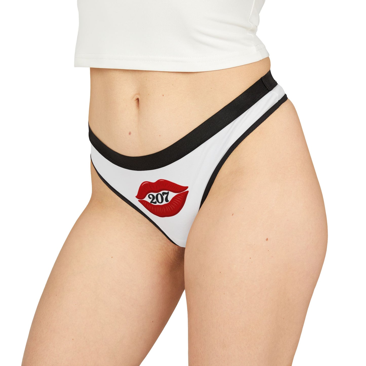 Flirty Women's Thongs, Cute Lingerie, Personalized Underwear, Girlfriend Gift, Valentine's Day, Party Outfit