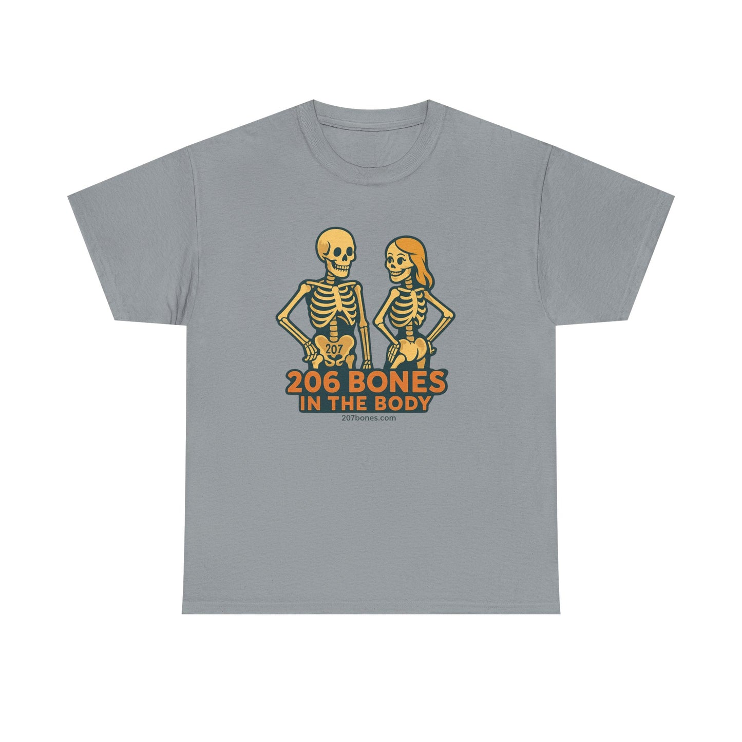 Playful Skeleton Graphic Tee, Fun Halloween Tee, Unisex Cotton T-Shirt, Spooky Gift Ideas, Casual Wear for Parties