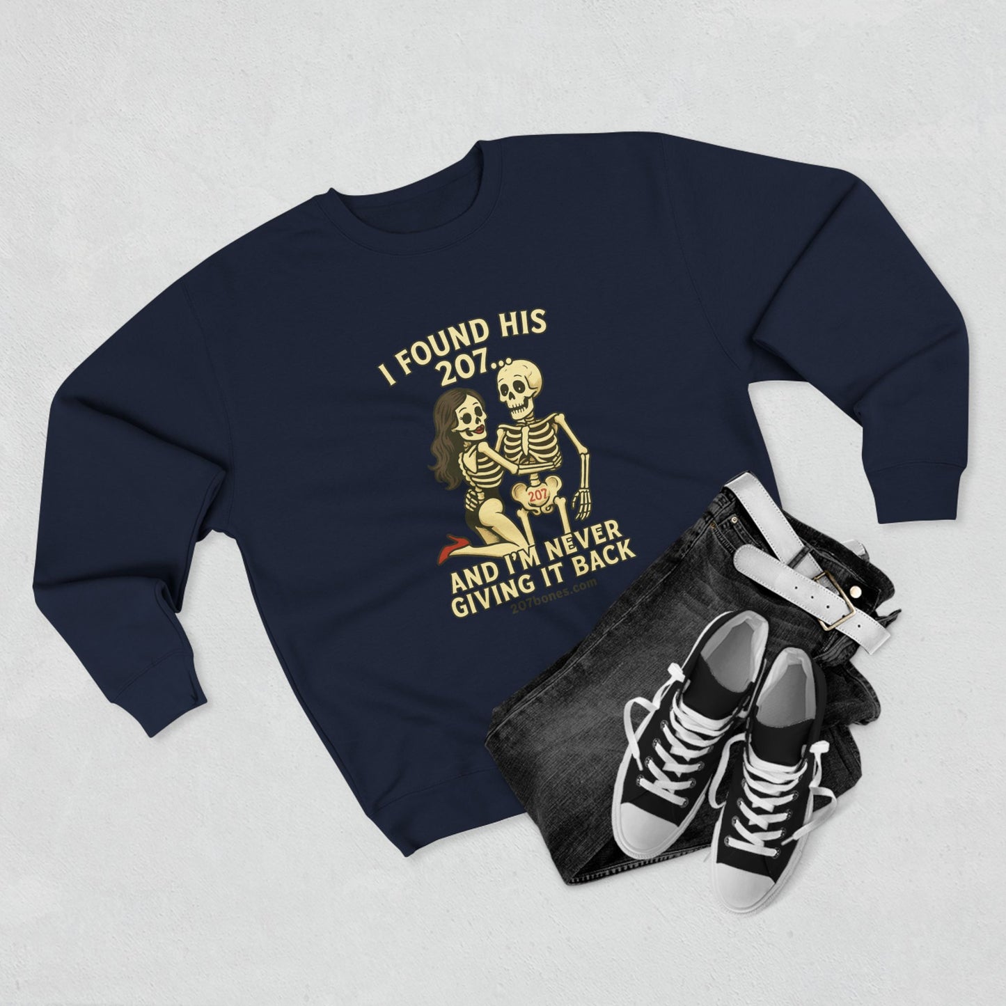Fun Skeleton Party Sweatshirt, Unisex Halloween Crewneck, Unique Gift for Party Lovers, Cozy Fall Apparel, Perfect for Celebrations