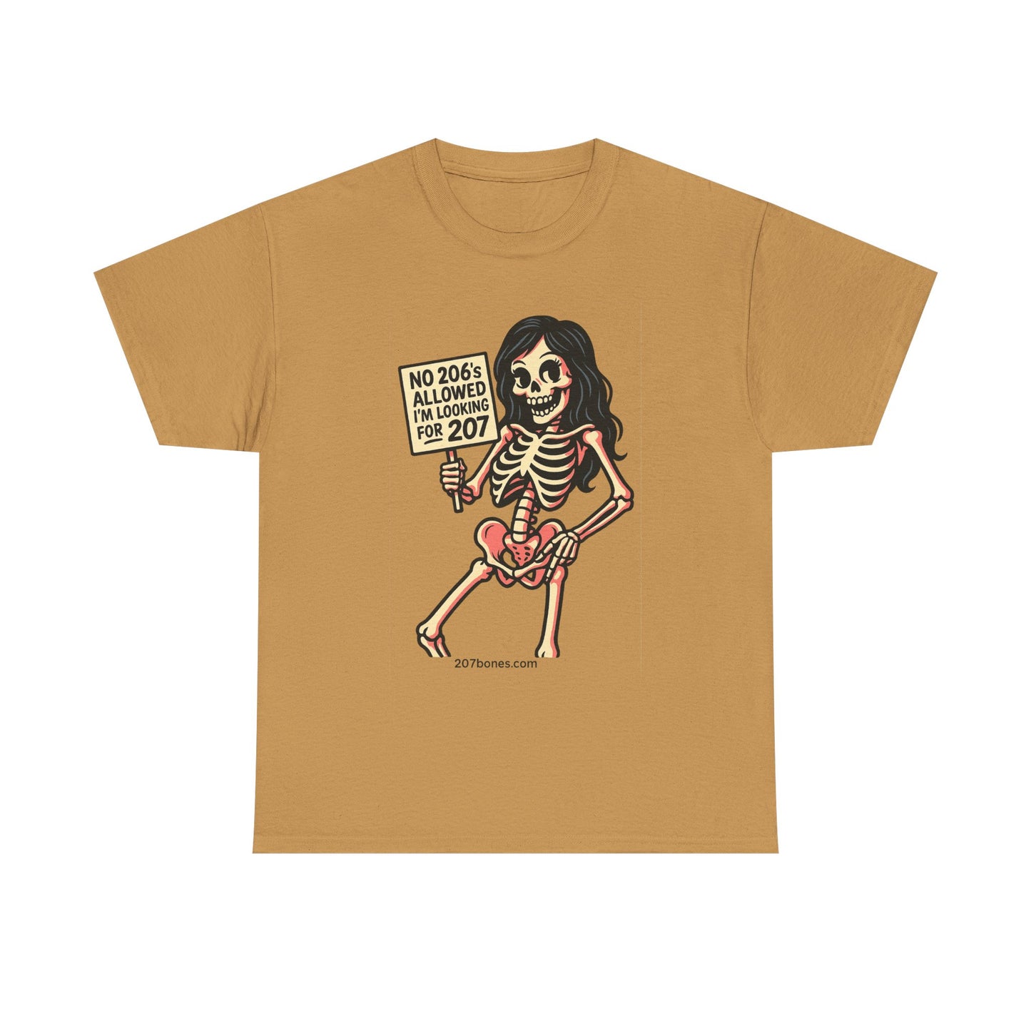 Skeleton Protest Unisex Tee - Fun Graphic T-Shirt for Halloween, Casual Wear, Gift for Friends, Vintage Style, Statement Shirt