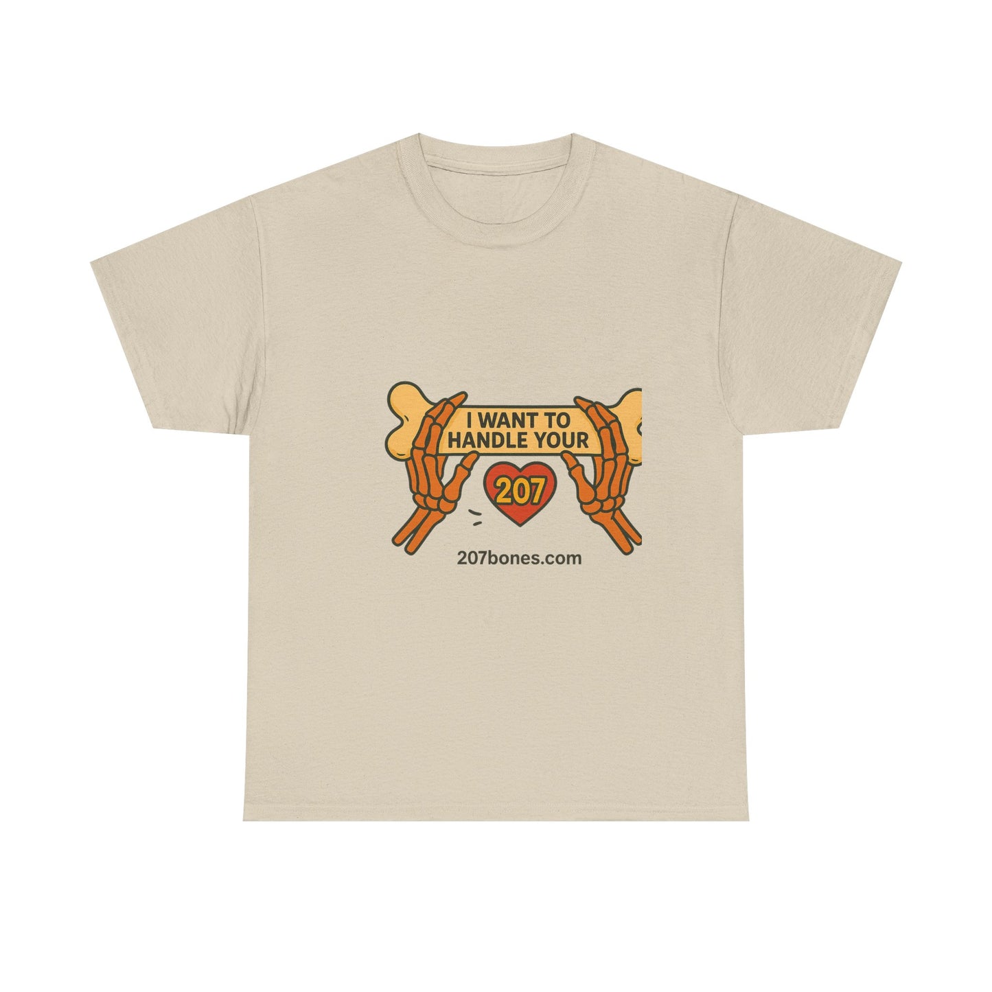 Playful Pet-Themed Tee: 'I Want to Handle Your Bones' Unisex T-Shirt, Dog Lovers Gift, Casual Wear, Fun Animal T-Shirt, Birthday Gift