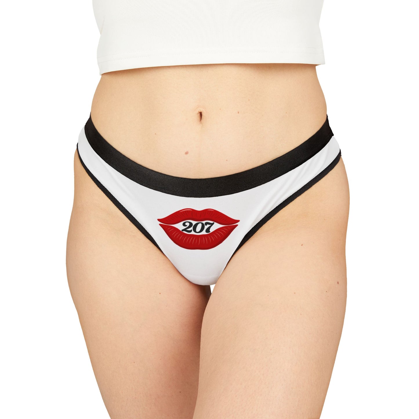 Flirty Women's Thongs, Cute Lingerie, Personalized Underwear, Girlfriend Gift, Valentine's Day, Party Outfit