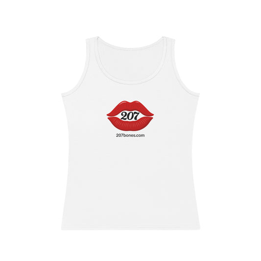 Lips Graphic Women's Tank Top, Summer Fashion, Beachwear, Casual Tee, Gift for Her, Stylish Activewear