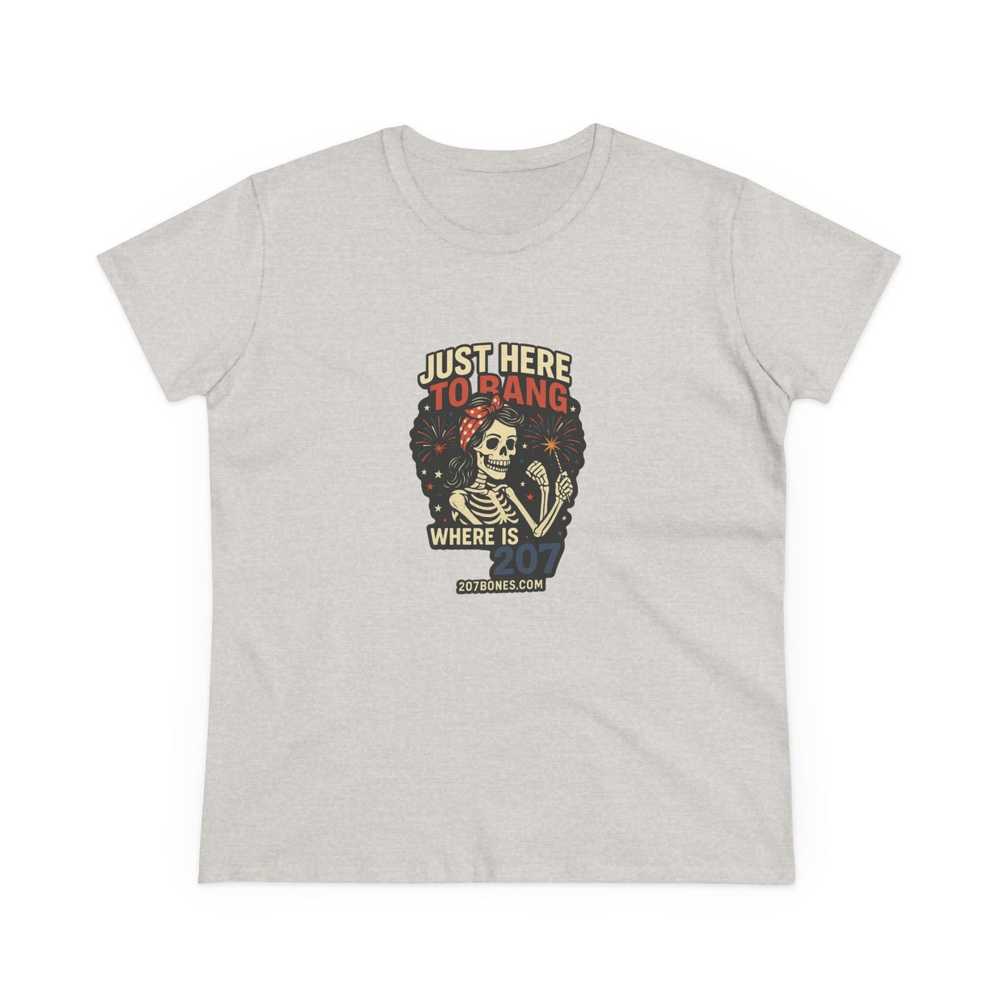 Casual Funny Graphic Tee - Just Here to Hang, Cute Gift for Friends, Halloween, Everyday Wear, Trendy Style, Comfortable Cotton Shirt