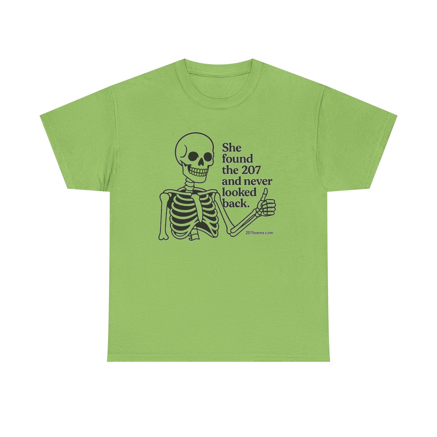 Skeleton Graphic Unisex Heavy Cotton Tee - Perfect for Halloween, Casual Wear, Gift Ideas, and Everyday Fun