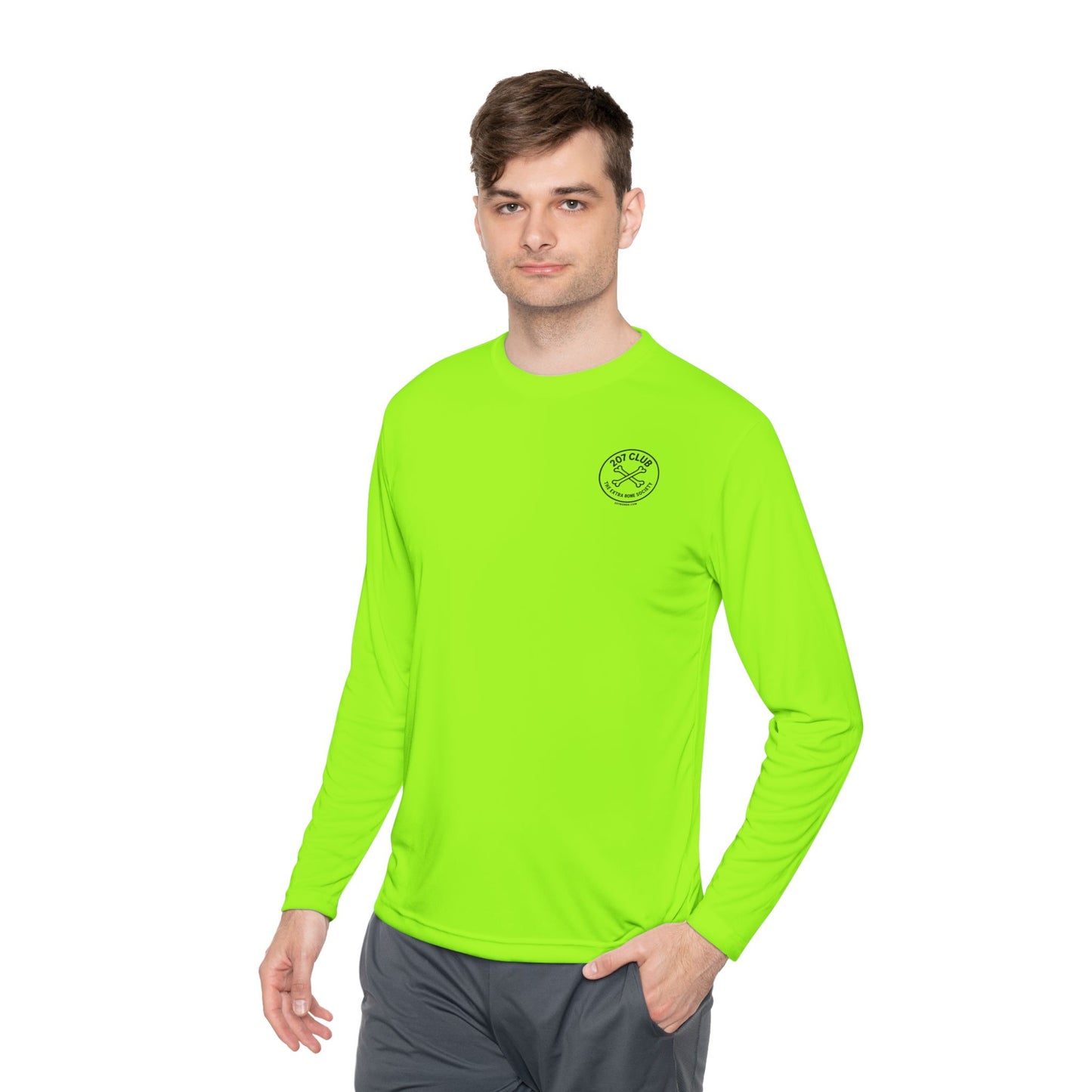 Skeleton Graphic Long Sleeve Tee, Fun Casual Shirt, Unique Gift for Halloween, Unisex Apparel, Jokes and Humor Tee