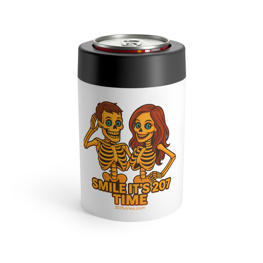 Fun Halloween Can Holder for Parties, Cute Skeleton Design, Perfect for Gifts, Drinkware for Celebrations, Seasonal Decor
