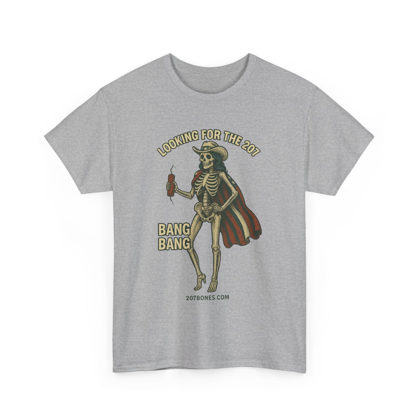 Spooky Skeleton Tee, Halloween Shirt, Unisex Graphic Tee, Casual Wear, Quirky Apparel, Fun Gift for Any Occasion
