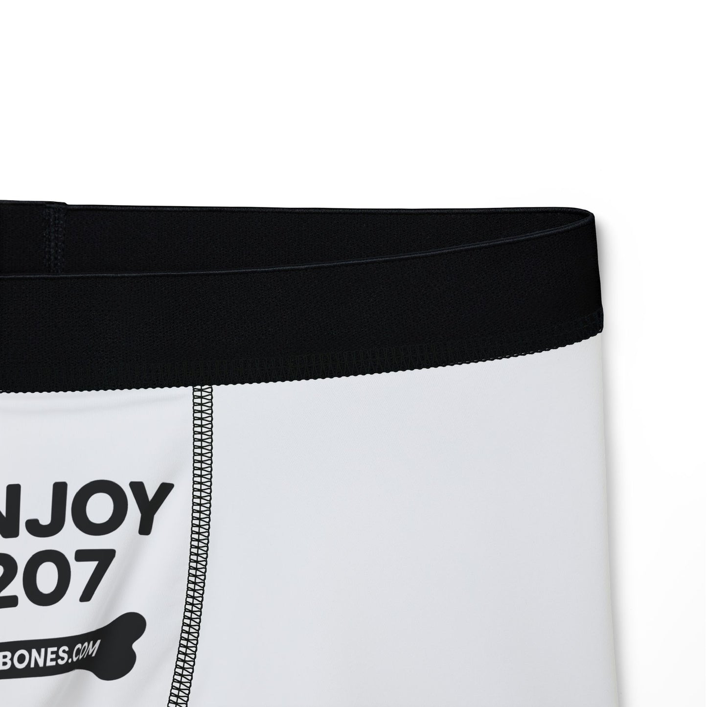Men's Boxers with 'Enjoy 207' Design | Comfy Underwear, Gift for Him, Unique Men's Loungewear, Everyday Comfort