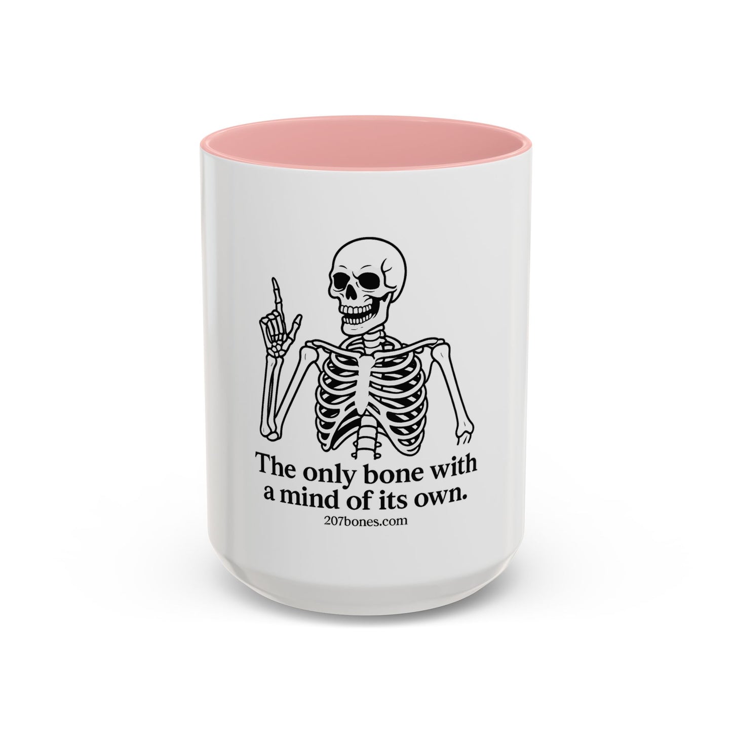 Skeleton Coffee Mug, Fun Halloween Mug, Humor Gift for Bone Lovers, Skeleton Decor, Unique Coffee Cup