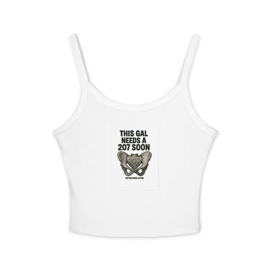 Funny Women's Spaghetti Strap Tank Top - Trendy Summer Tee, Casual Wear, Beach Day, Birthday Gift, Fun Attire