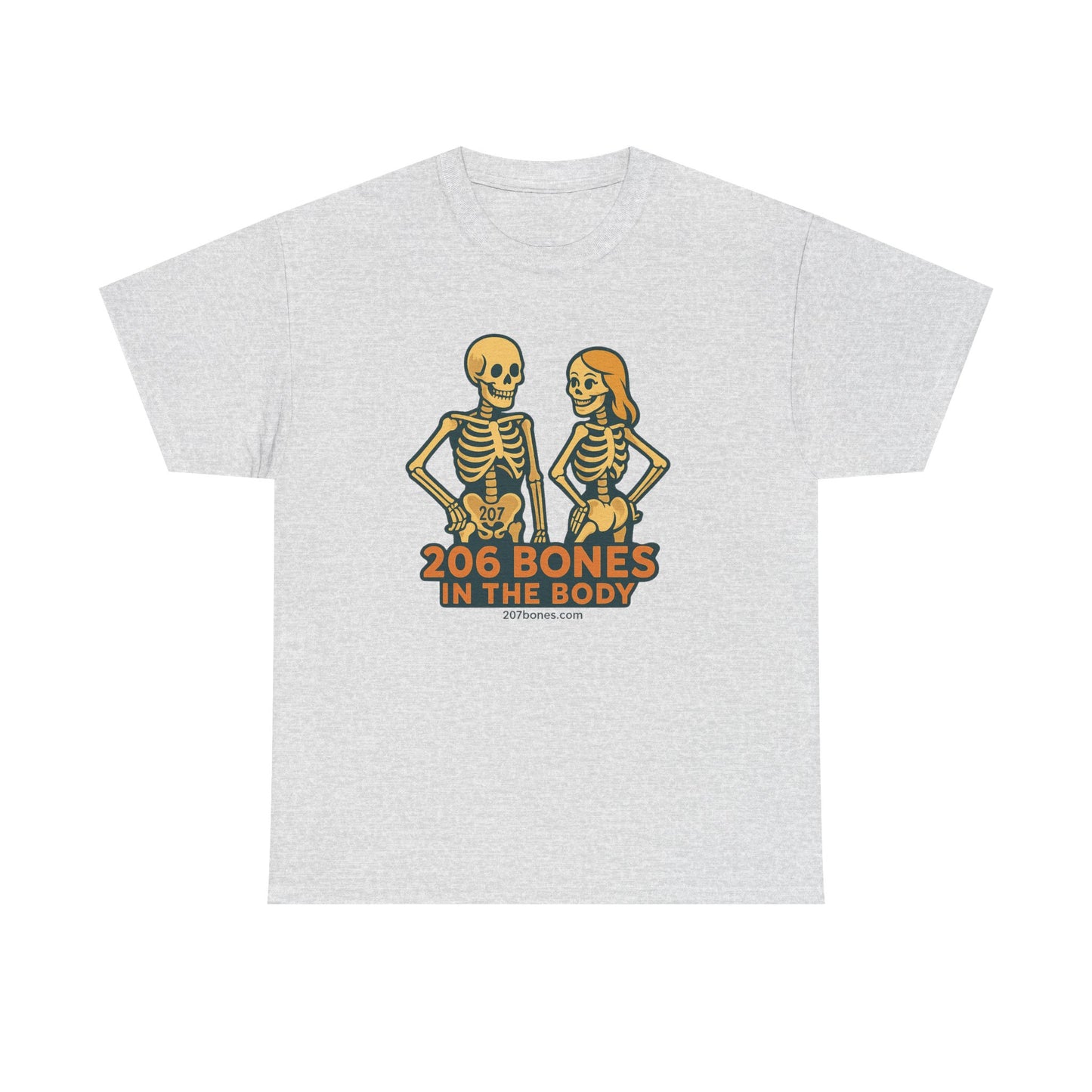 Playful Skeleton Graphic Tee, Fun Halloween Tee, Unisex Cotton T-Shirt, Spooky Gift Ideas, Casual Wear for Parties