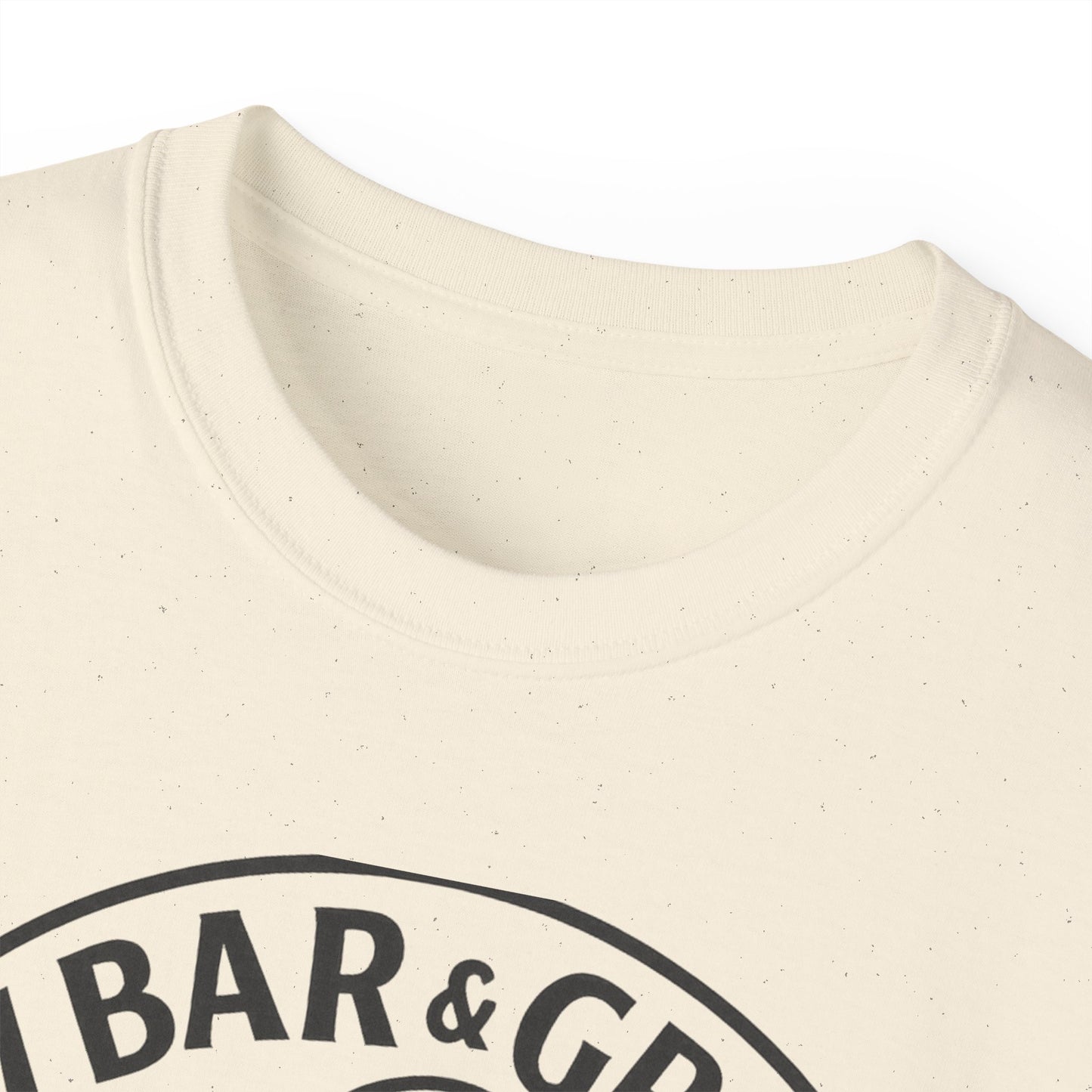 Skeleton Bar & Grill Tee, Fun Unisex Cotton T-Shirt for Halloween, Party Wear, Gift Idea, Casual Outfit
