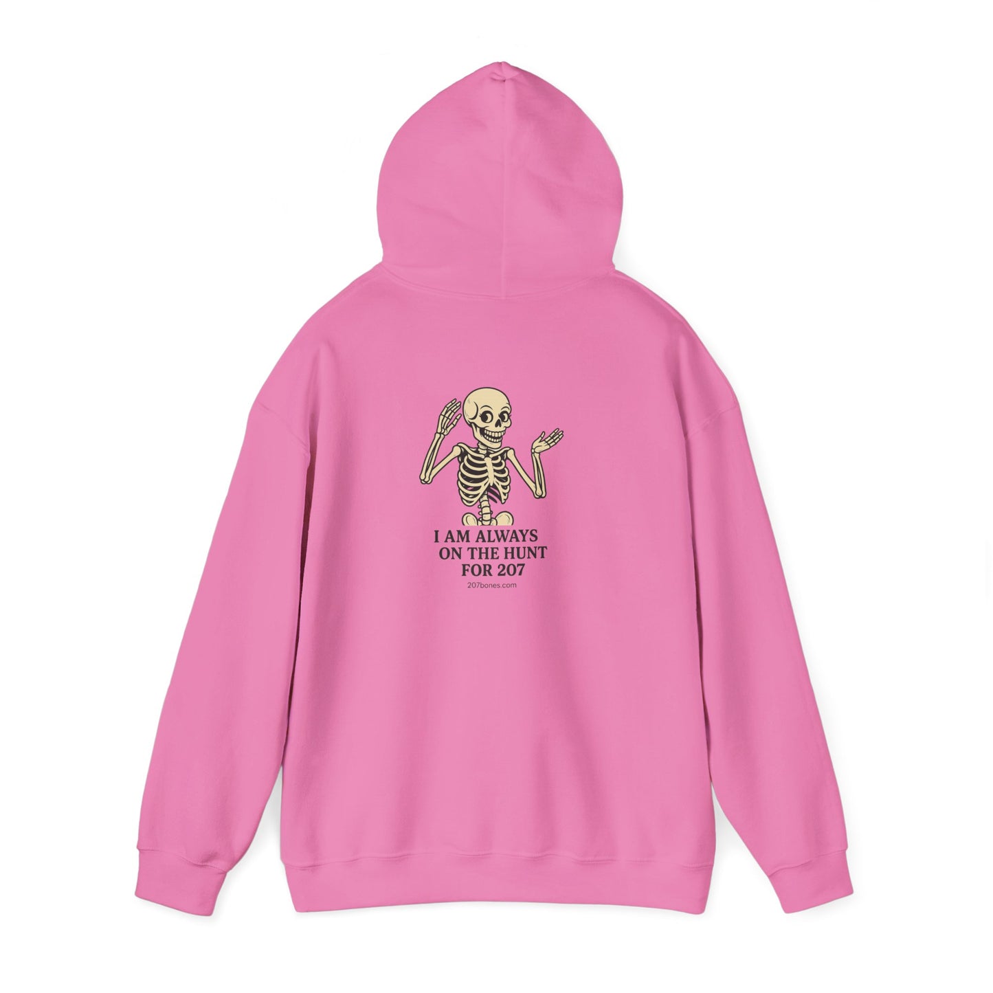 Stylish Unisex Hoodie with Playful Skeleton Design - Cozy, Casual, Perfect for All Seasons, Ideal Gift for Halloween and Trendy Wearers.