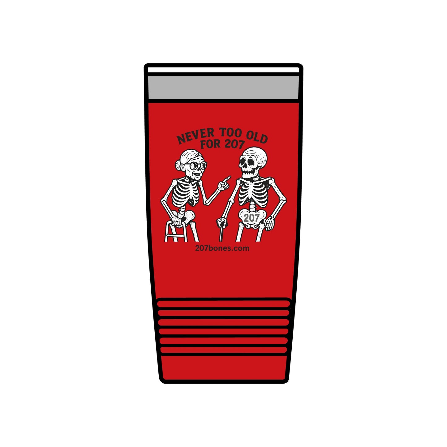 Muscle Skull Insulated Tumbler - 20oz, Fitness Water Bottle, Gym Travel Mug, Unique Gift for Fitness Lovers, Motivational Drinkware