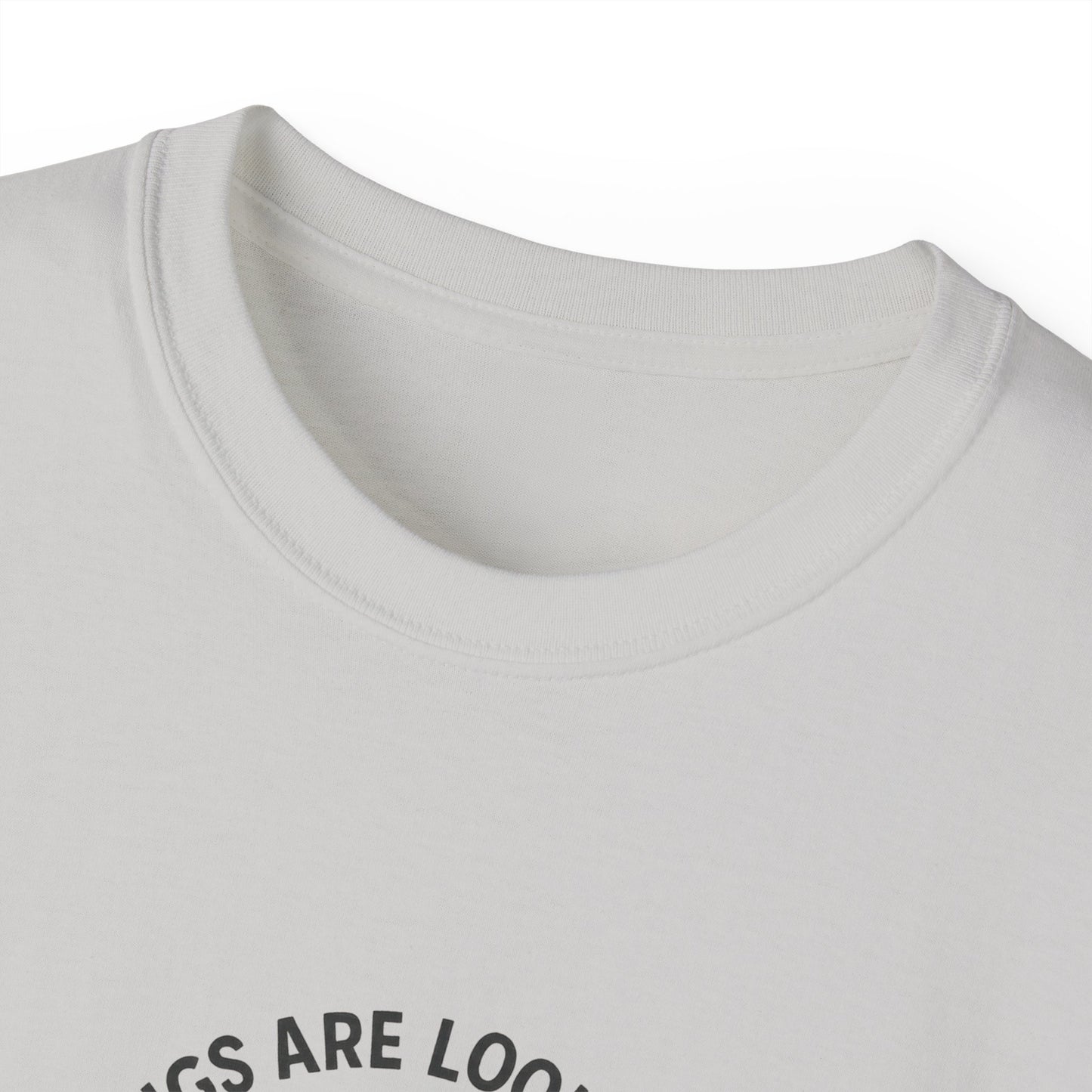 Smiley Message Tee - Unisex Ultra Cotton Shirt | Positive Vibes Apparel, Gift for Friends, Casual Outfit, Everyday Wear, Birthday Present
