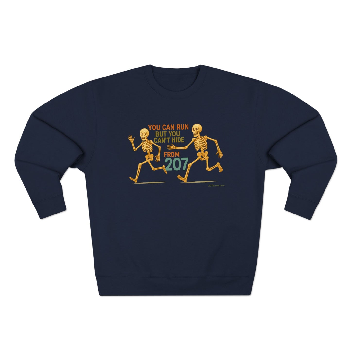 Funny Skeleton Sweatshirt, Halloween Apparel, Unisex Crewneck, Gift for Fans, Humor Clothing, Spooky Season Gear