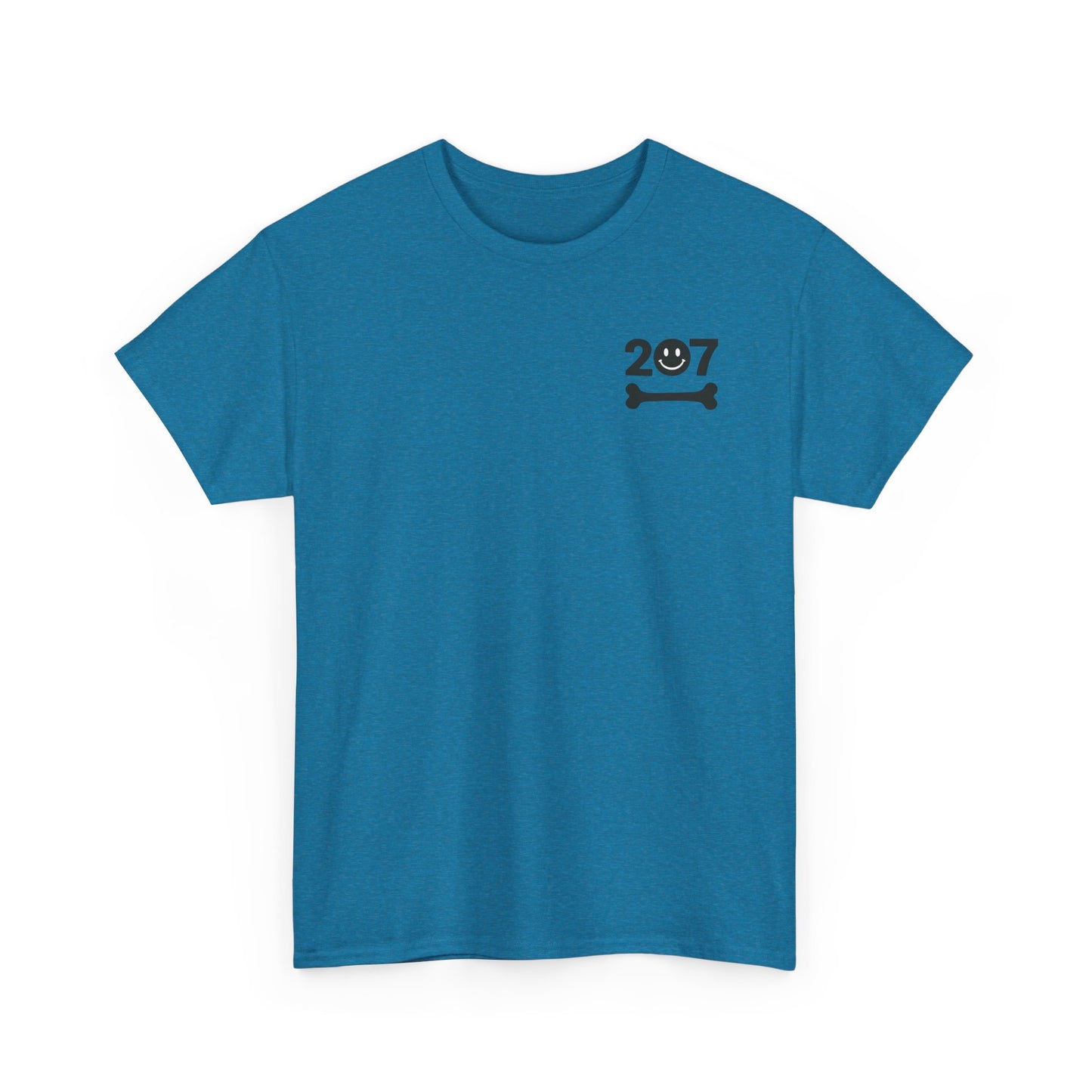 Unisex Heavy Cotton Tee - 'Life is Better with 207 Bones' Dog Lover's Shirt, Pet Owner Gift, Casual Everyday Tee, Animal Lover [...]