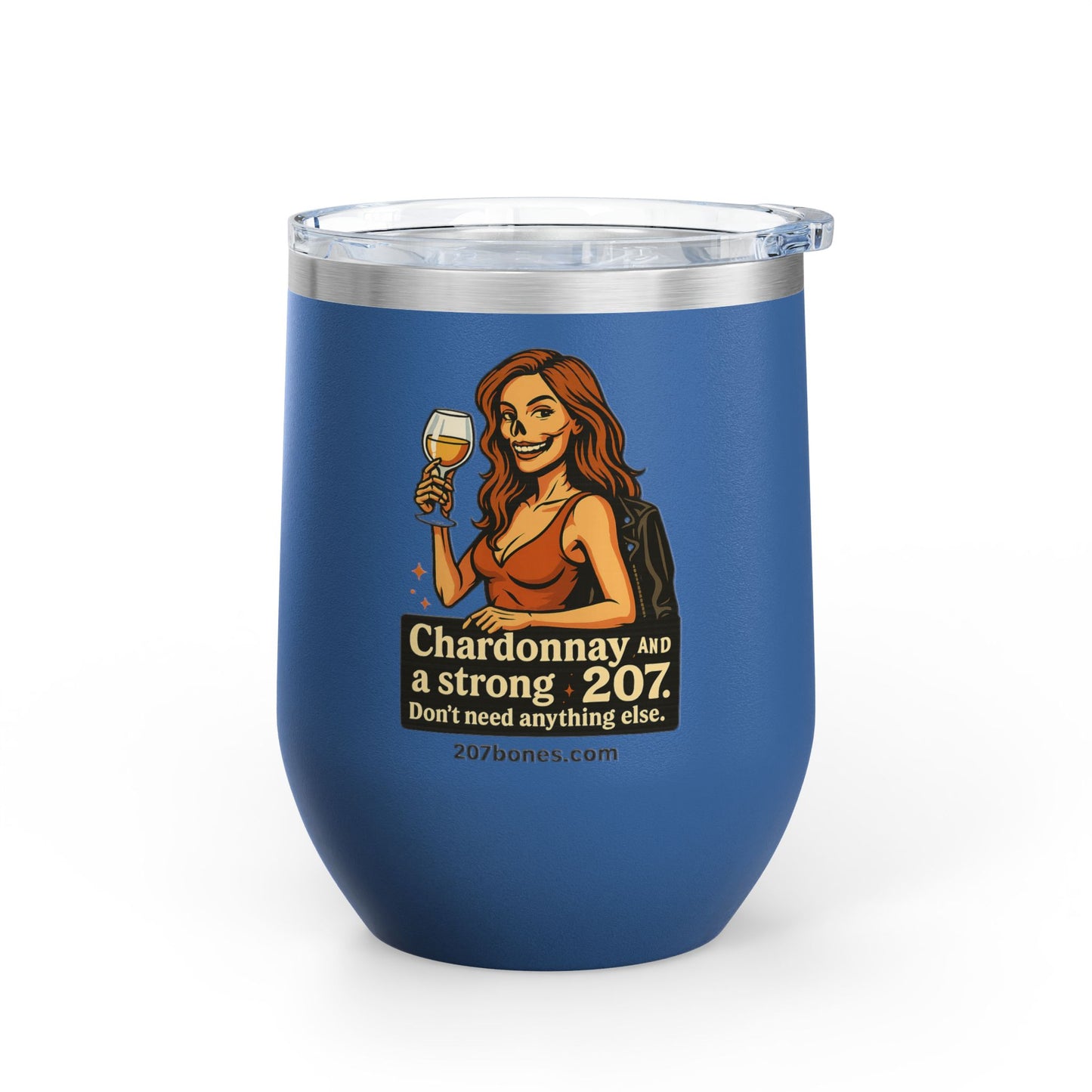Chardonnay Wine Tumbler, Funny Wine Gift, 12oz Insulated Cup for Wine Lovers, Perfect for Parties and Celebrations, Unique Gift Ideas, [...]